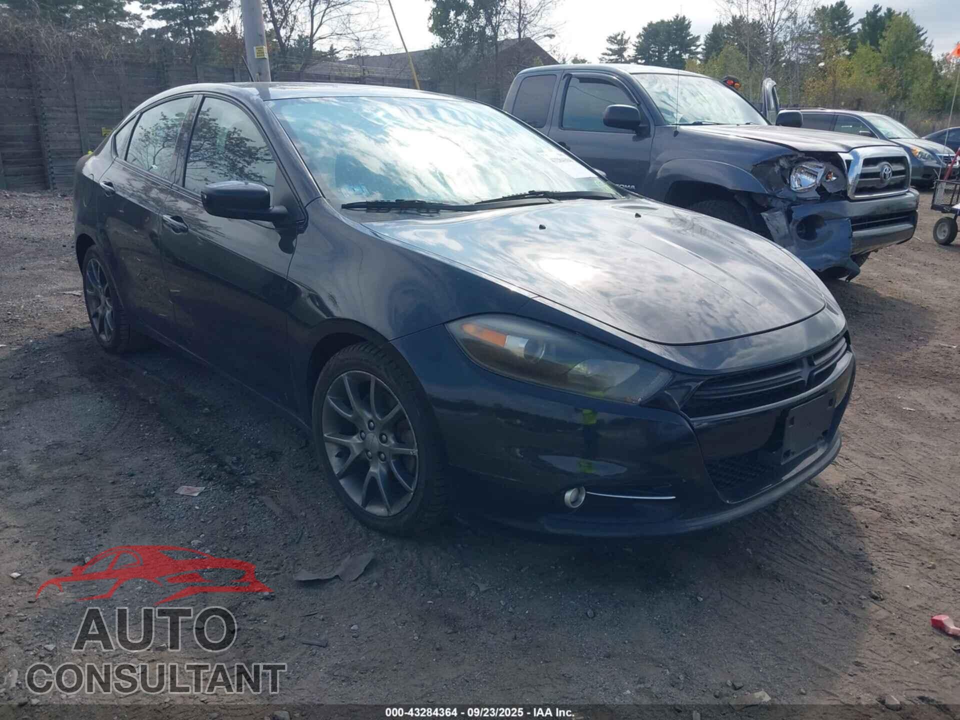 DODGE DART 2013 - 1C3CDFBA9DD295886