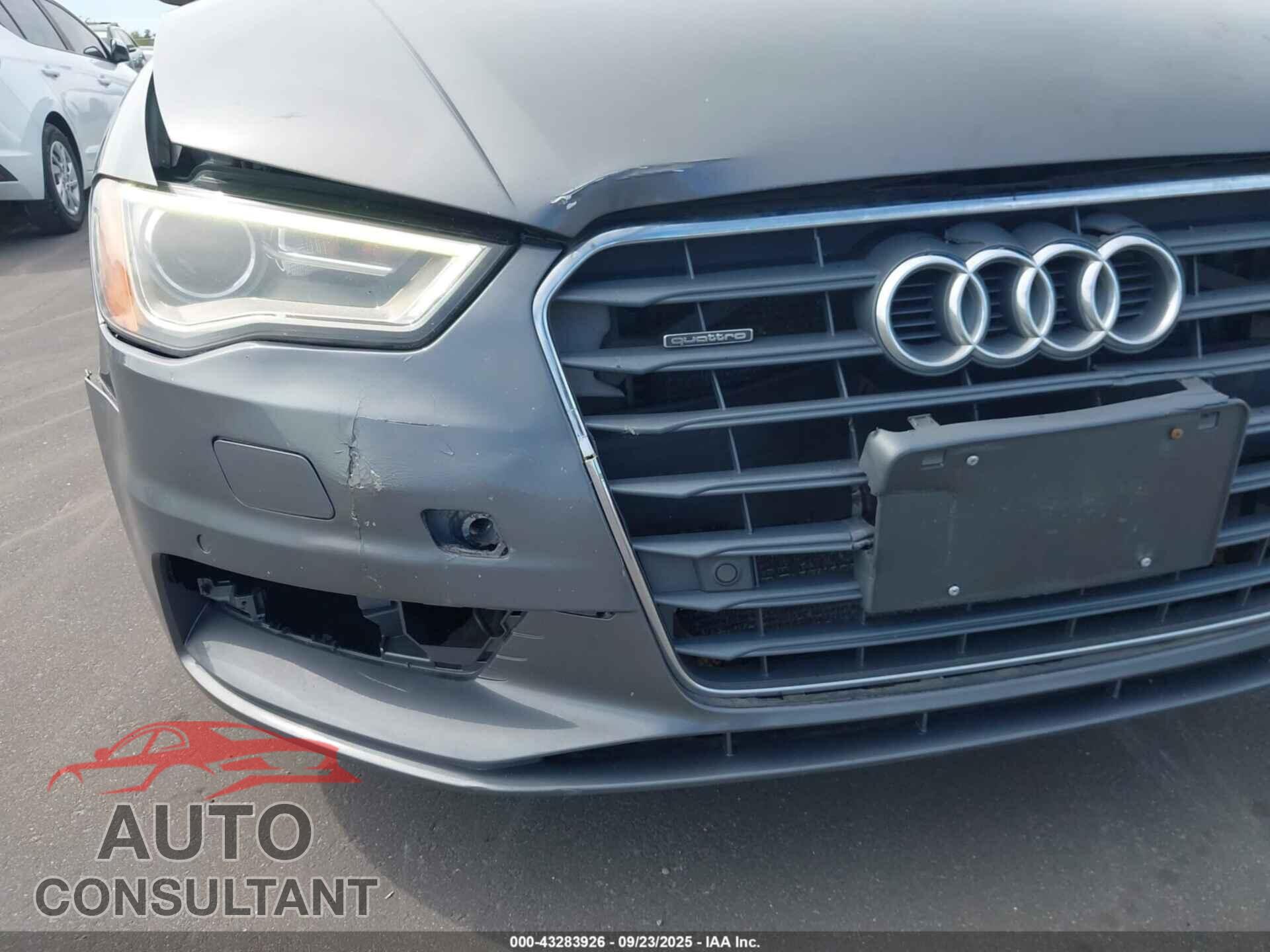 AUDI A3 2016 - WAUB8GFF0G1042594