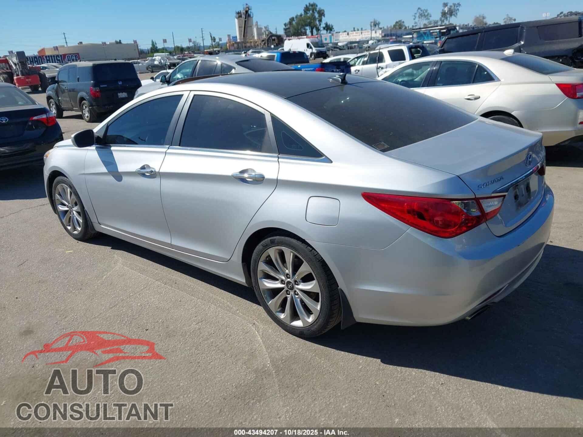 HYUNDAI SONATA 2012 - 5NPEC4AC0CH416831