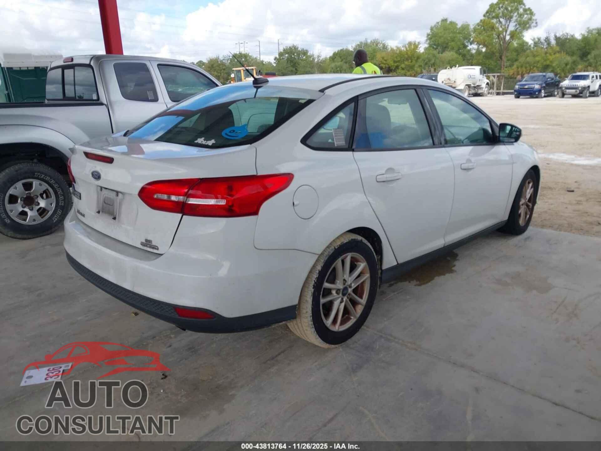 FORD FOCUS 2016 - 1FADP3F21GL207860