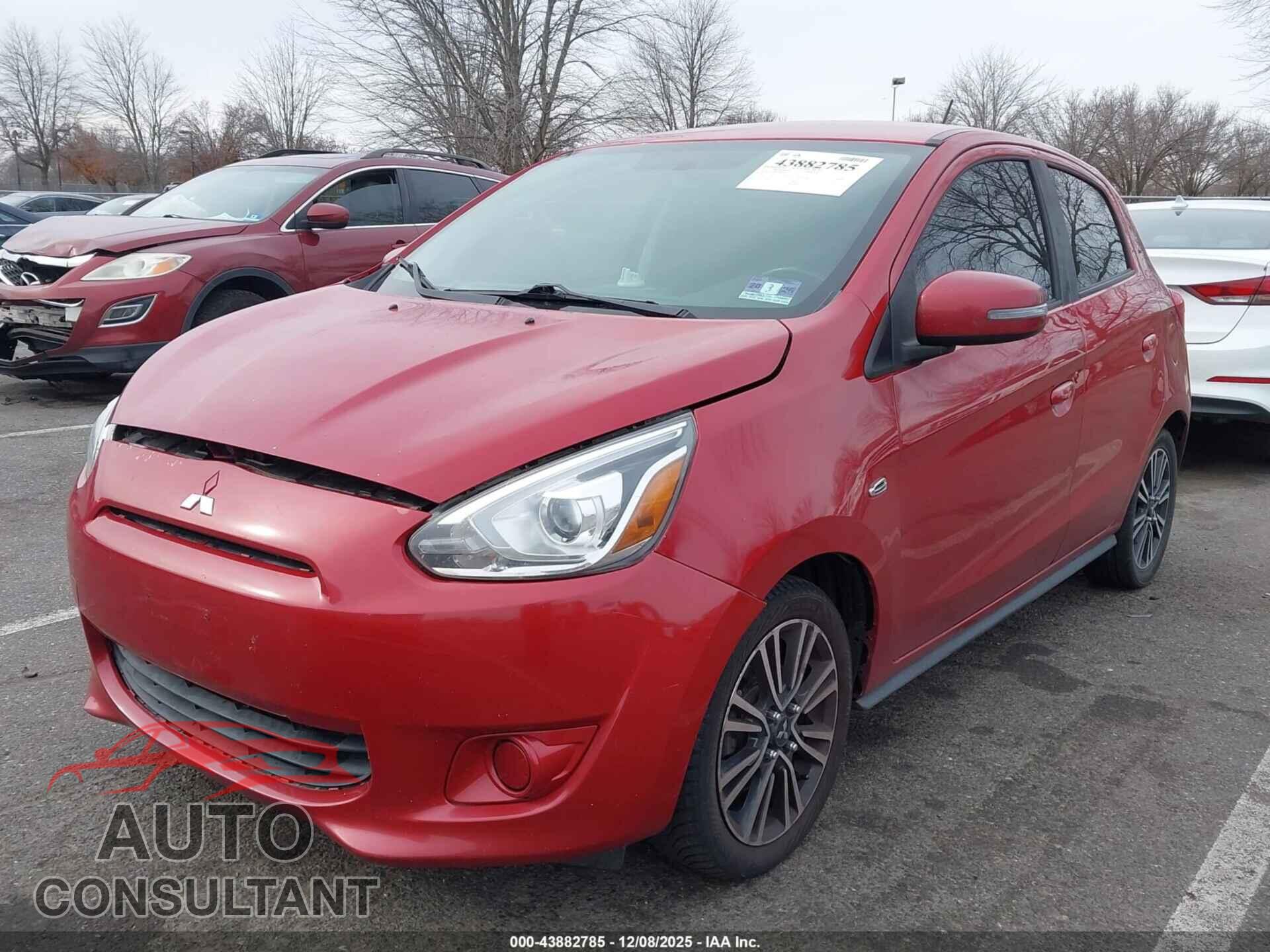 MITSUBISHI MIRAGE 2017 - ML32A5HJ1HH011766