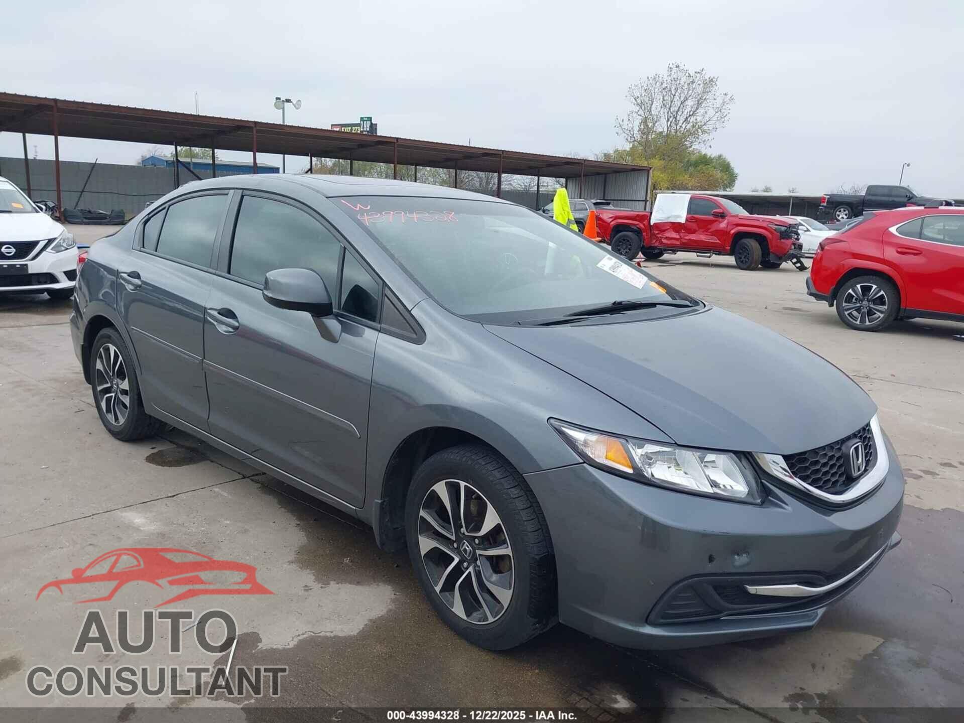 HONDA CIVIC 2013 - 19XFB2F84DE032816