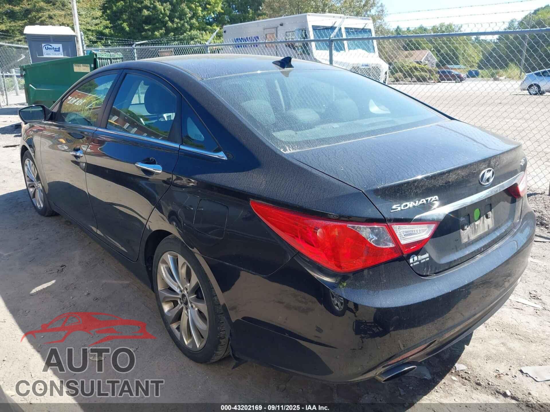 HYUNDAI SONATA 2012 - 5NPEC4AB5CH387706