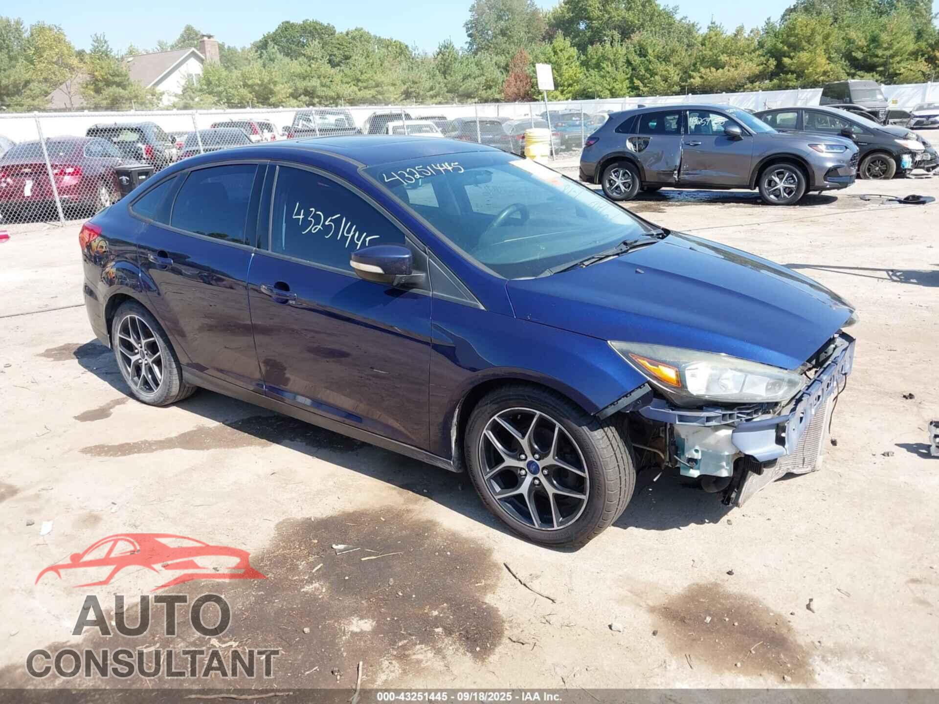 FORD FOCUS 2017 - 1FADP3H24HL302430