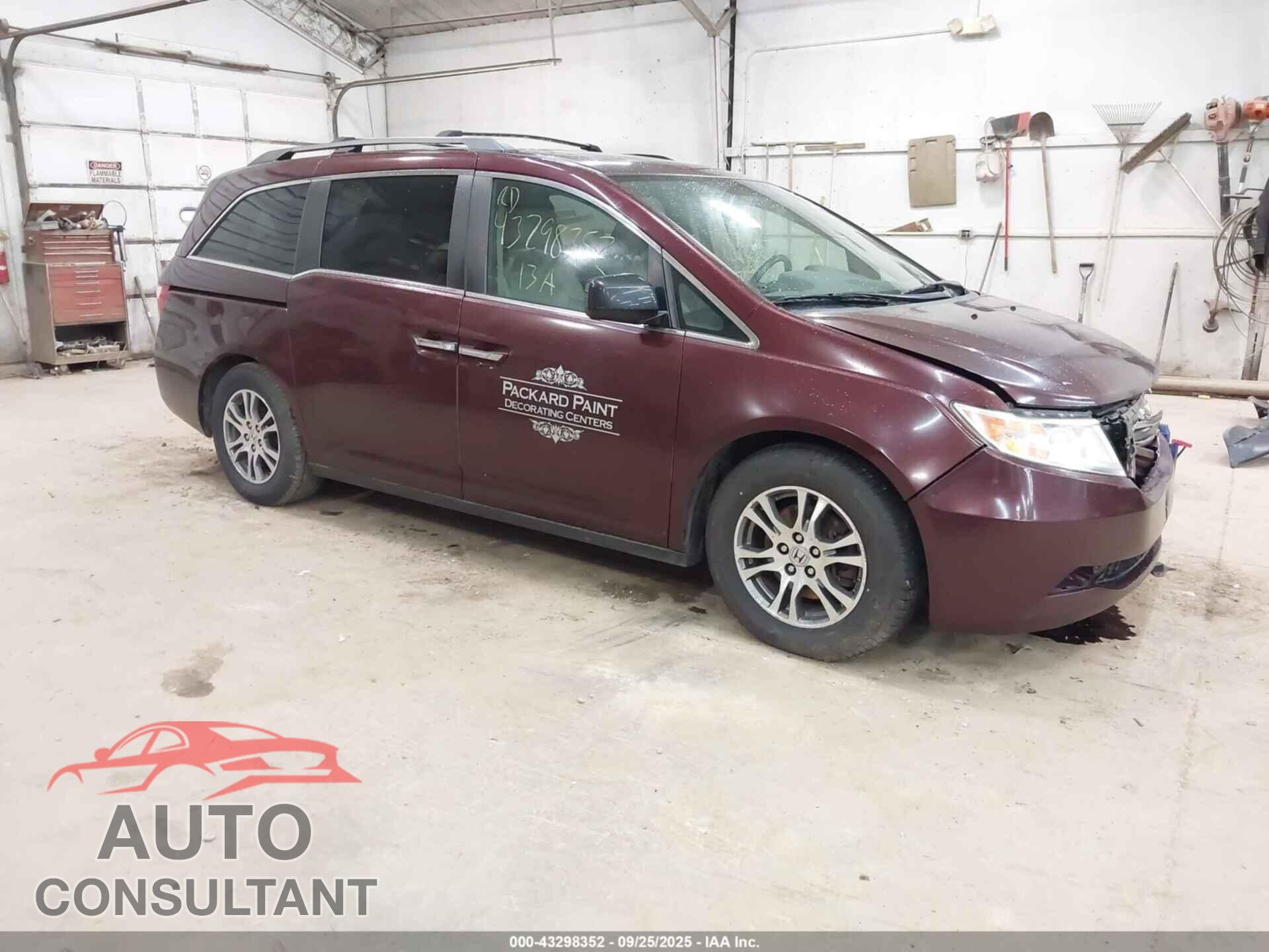 HONDA ODYSSEY 2013 - 5FNRL5H69DB008044