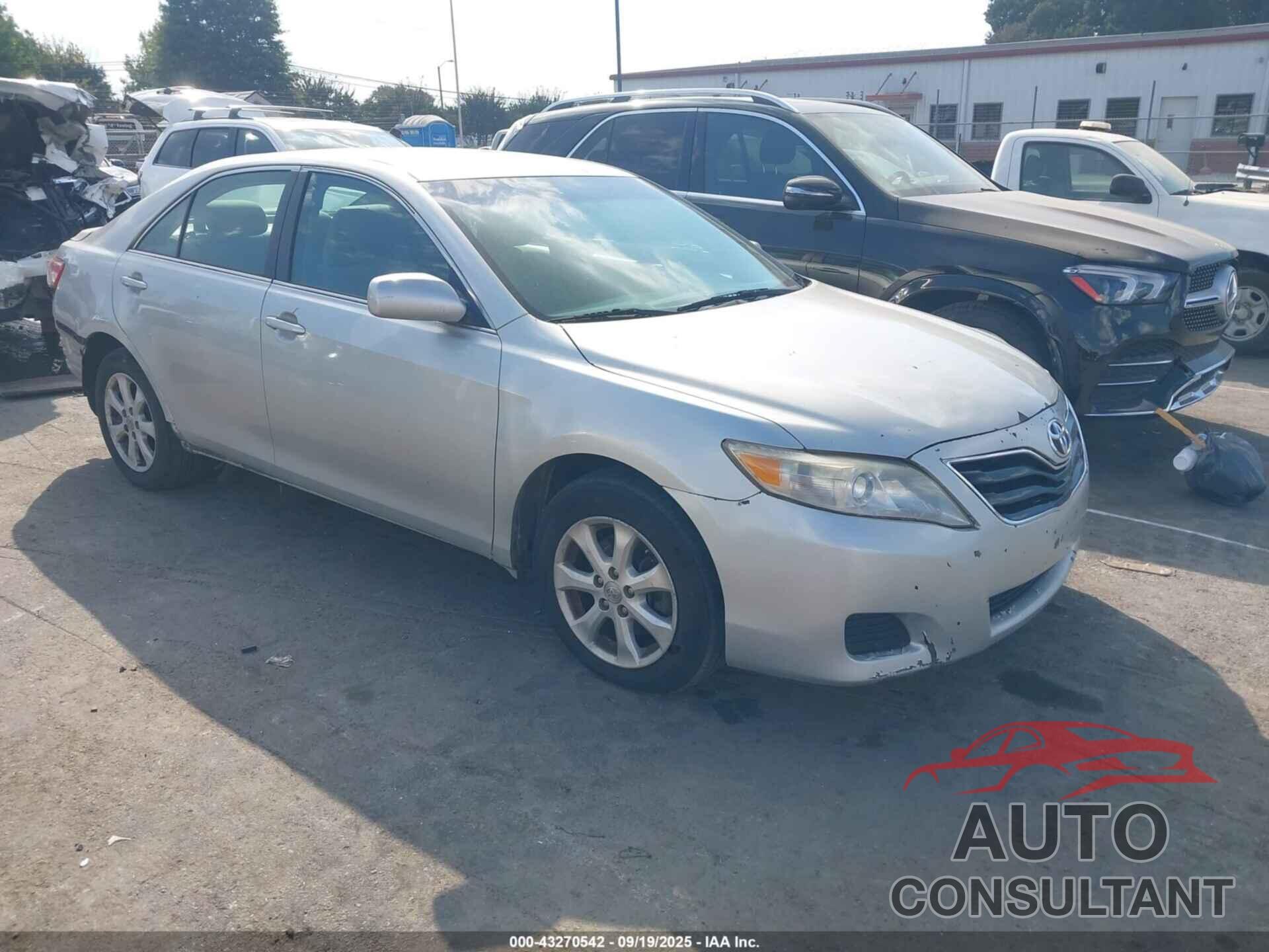 TOYOTA CAMRY 2010 - 4T1BF3EK5AU101415