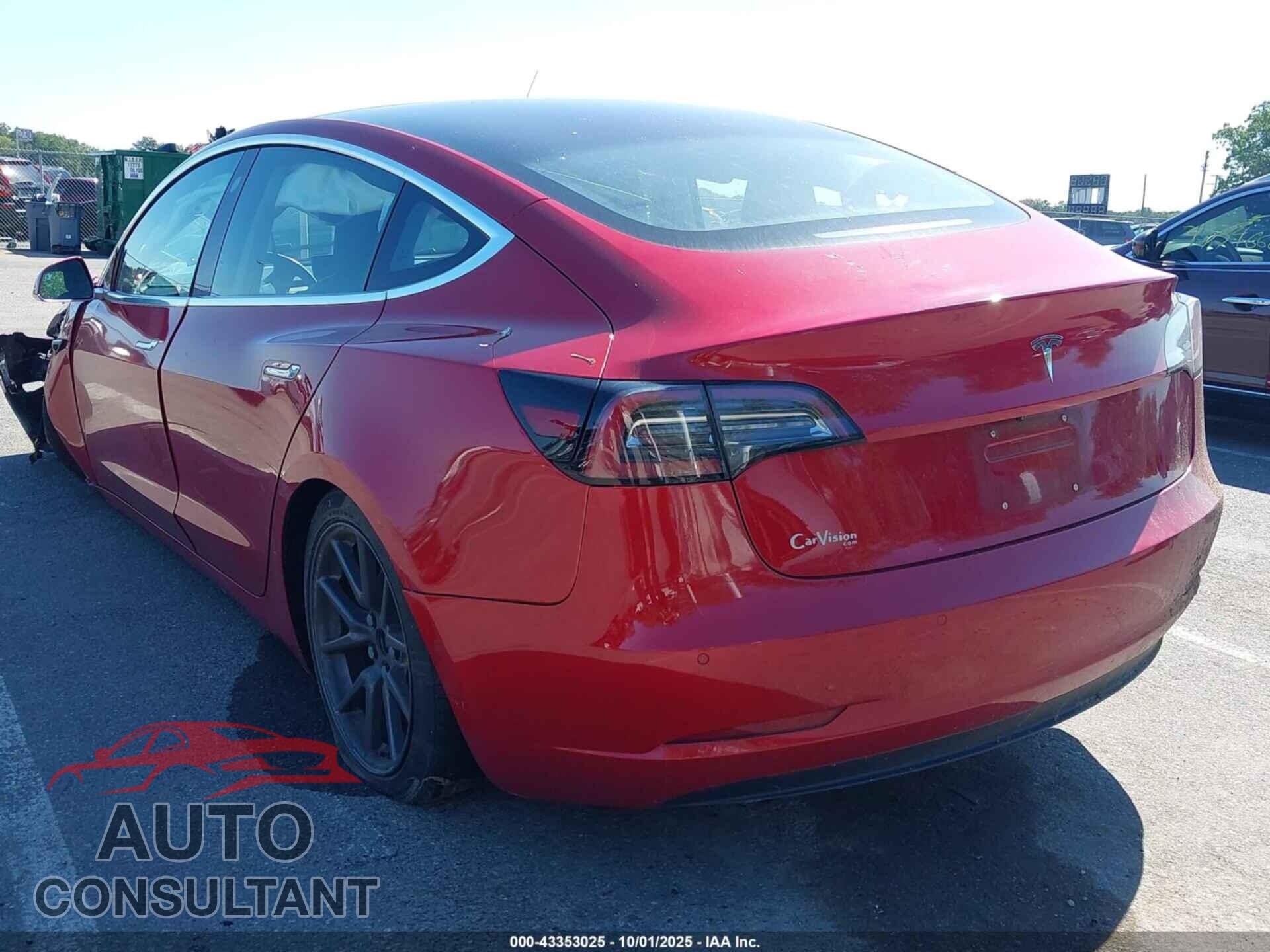 TESLA MODEL 3 2018 - 5YJ3E1EA9JF034009