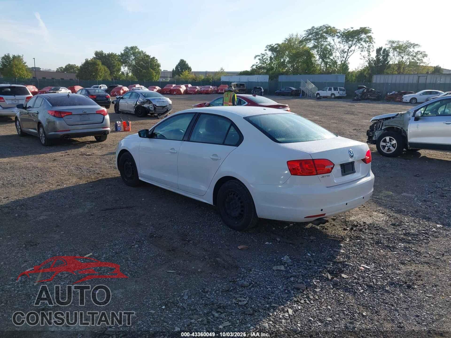 VOLKSWAGEN JETTA 2013 - 3VW2K7AJ4DM257780