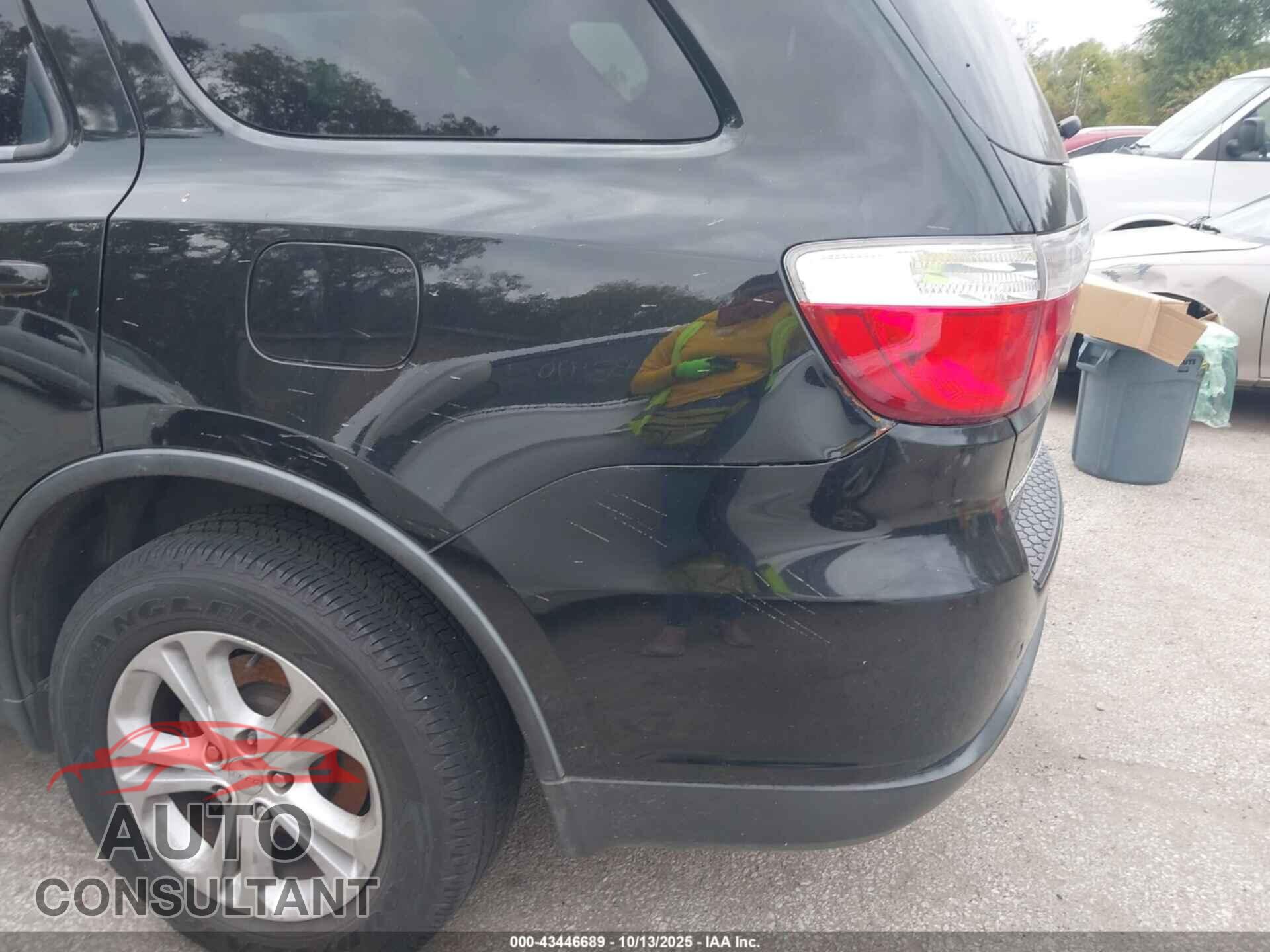 DODGE DURANGO 2013 - 1C4RDHAG6DC691836