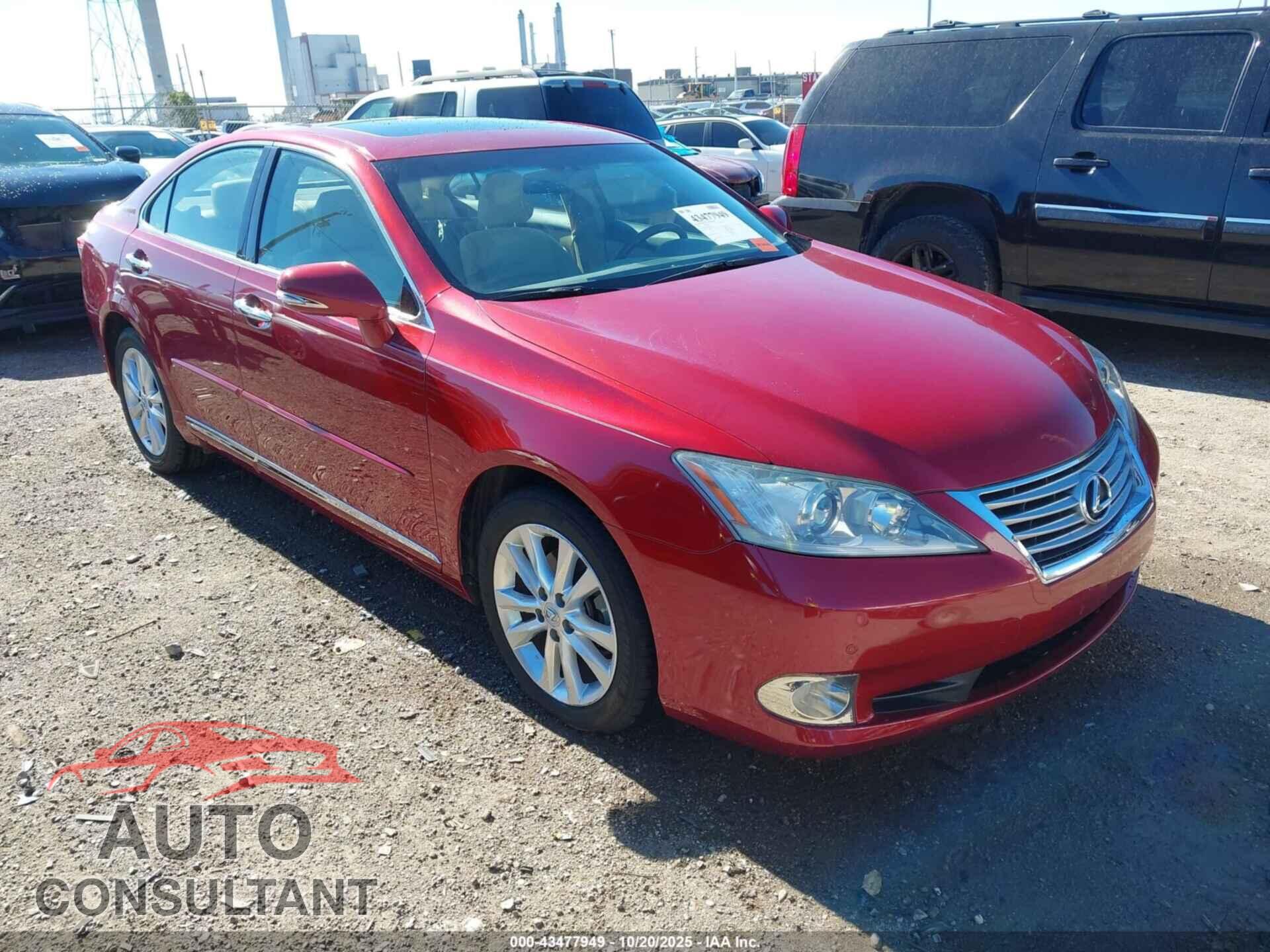 LEXUS ES 350 2011 - JTHBK1EG0B2434407