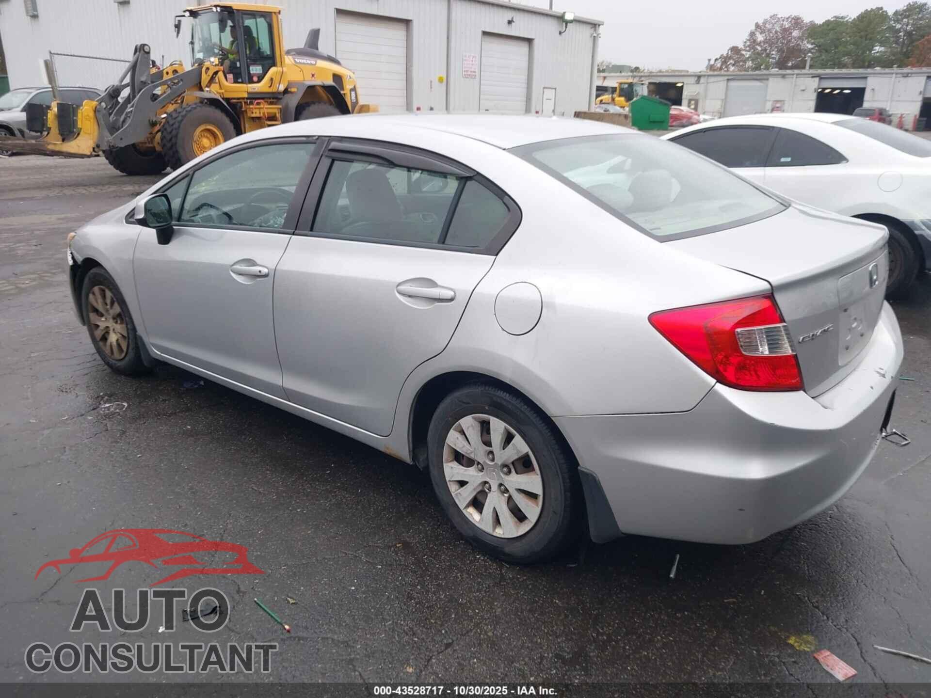 HONDA CIVIC 2012 - 19XFB2F56CE043689