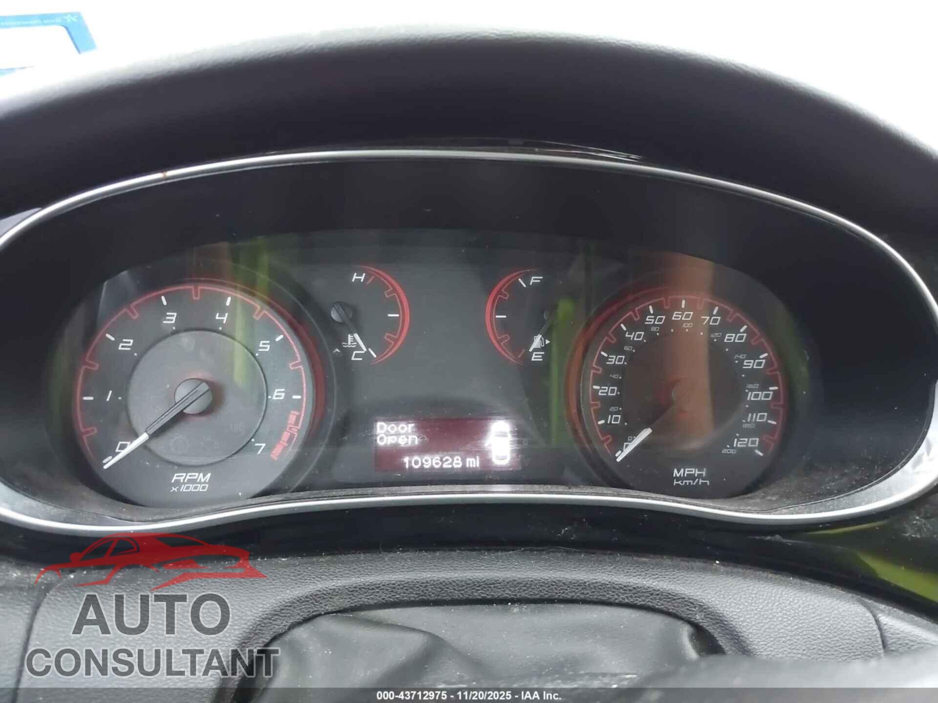 DODGE DART 2013 - 1C3CDFBA5DD342556