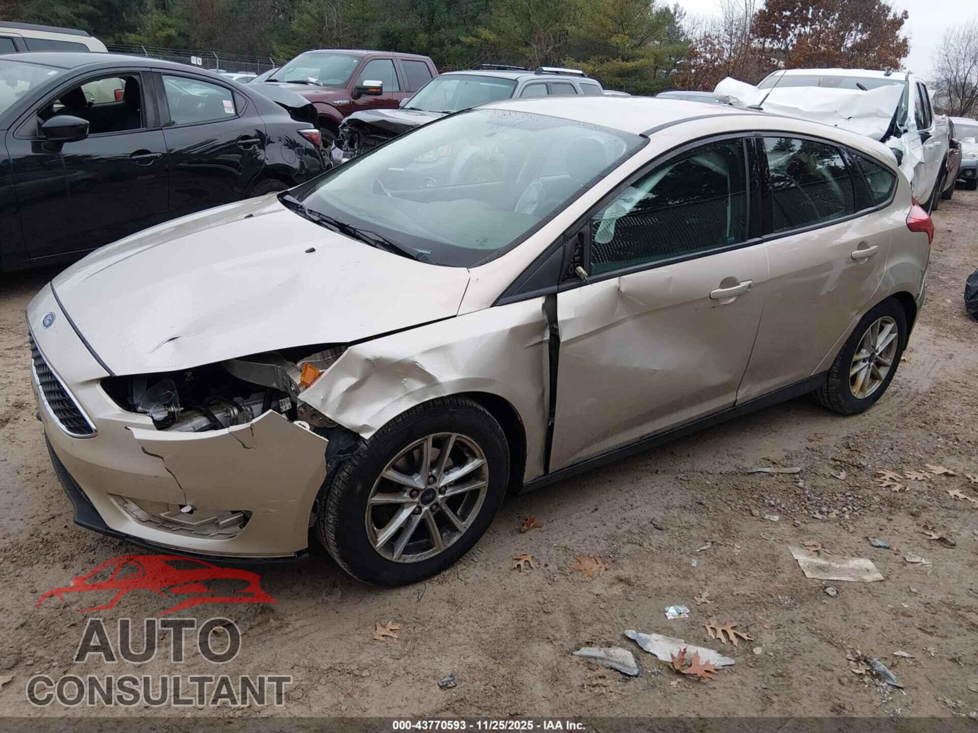 FORD FOCUS 2017 - 1FADP3K25HL263548