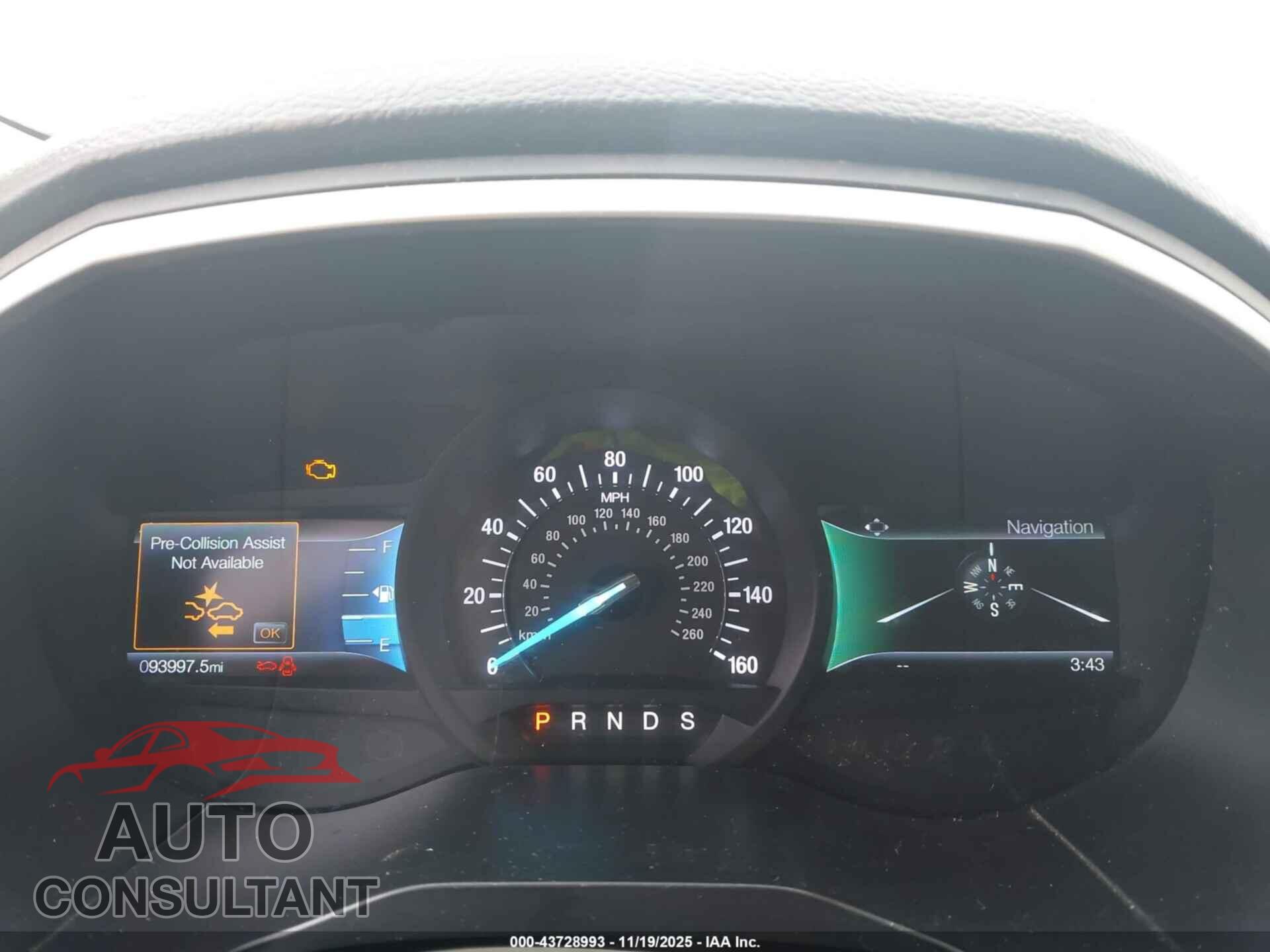 FORD EDGE 2020 - 2FMPK4J93LBA07696