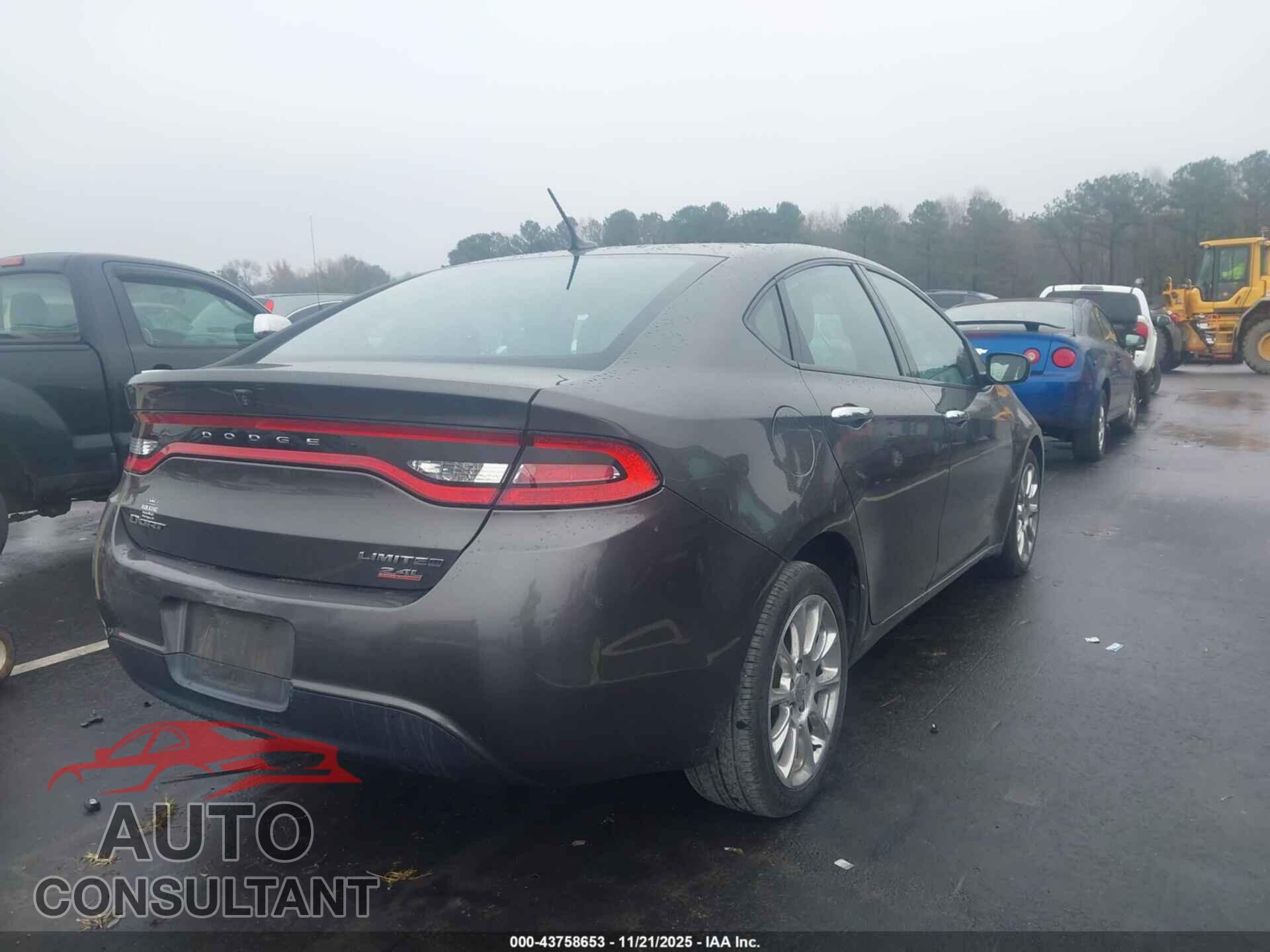 DODGE DART 2014 - 1C3CDFCB9ED861263