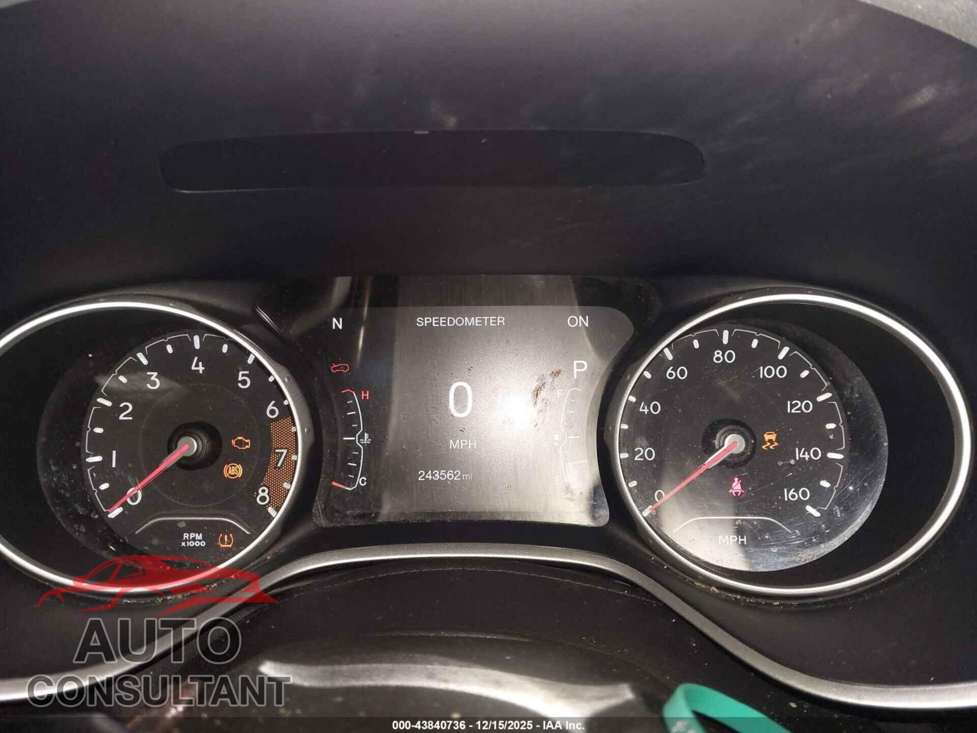 JEEP NEW COMPASS 2017 - 3C4NJDBB7HT692667