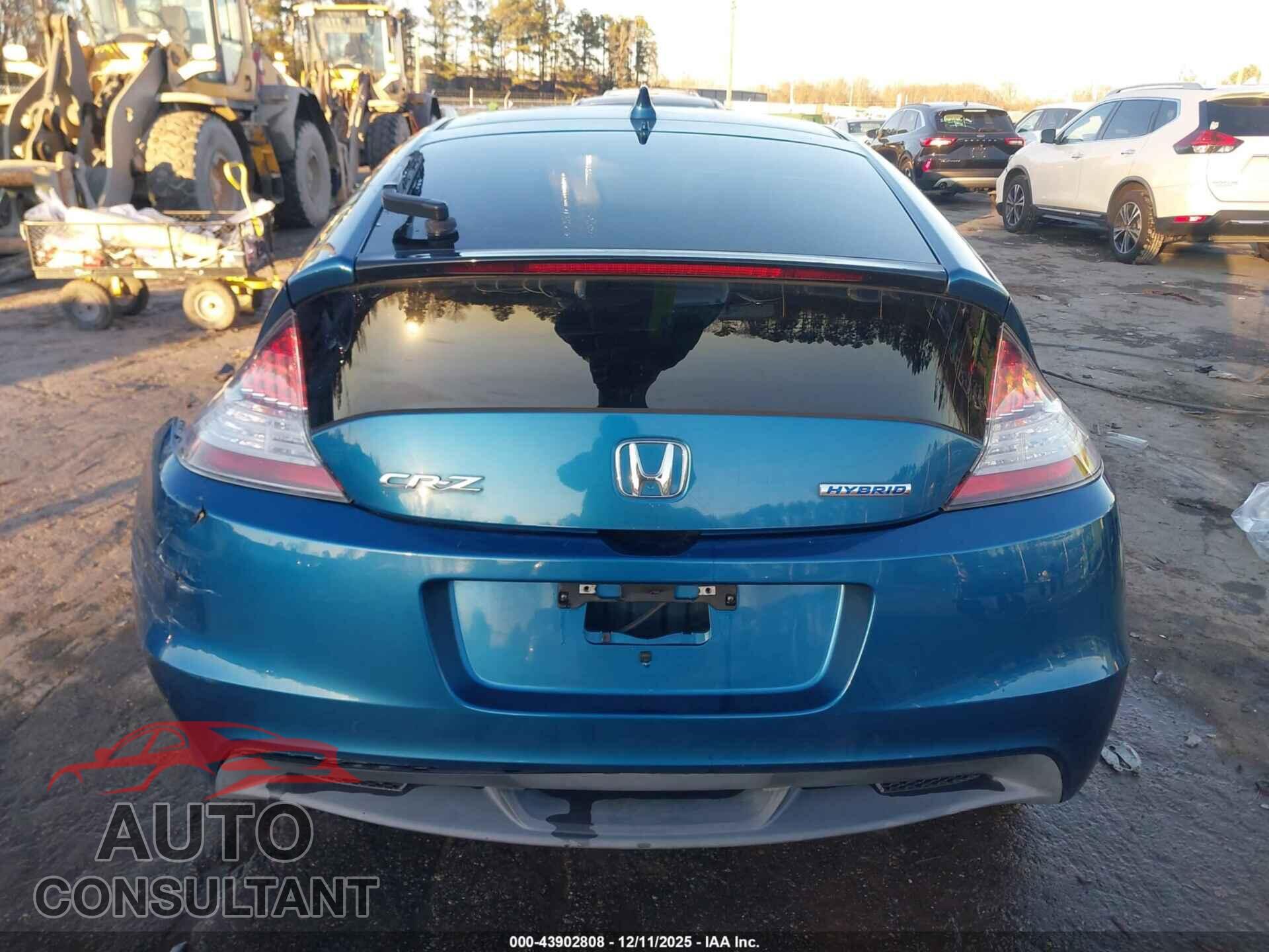 HONDA CR-Z 2012 - JHMZF1D4XCS005237