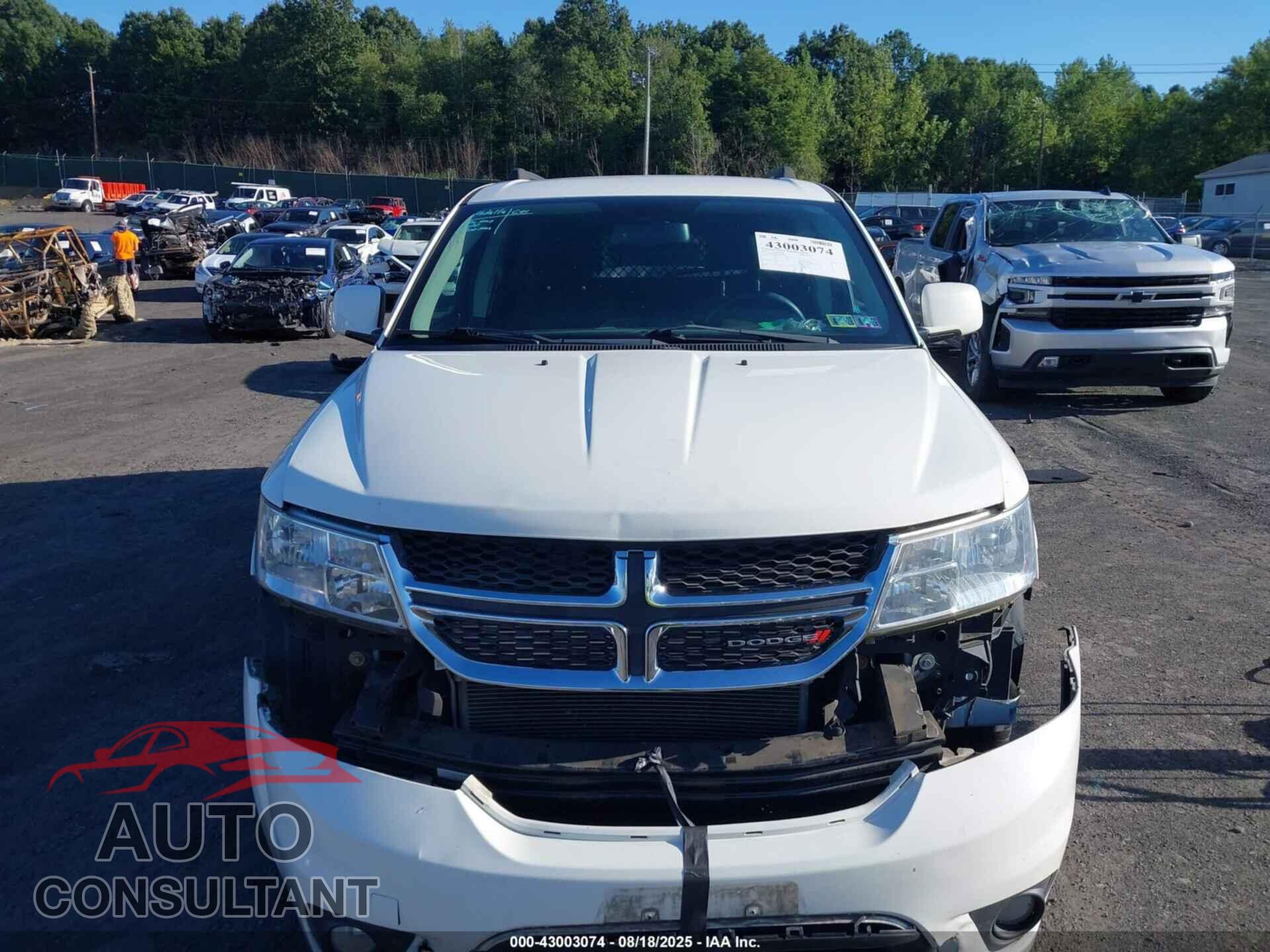 DODGE JOURNEY 2015 - 3C4PDDBG8FT606615