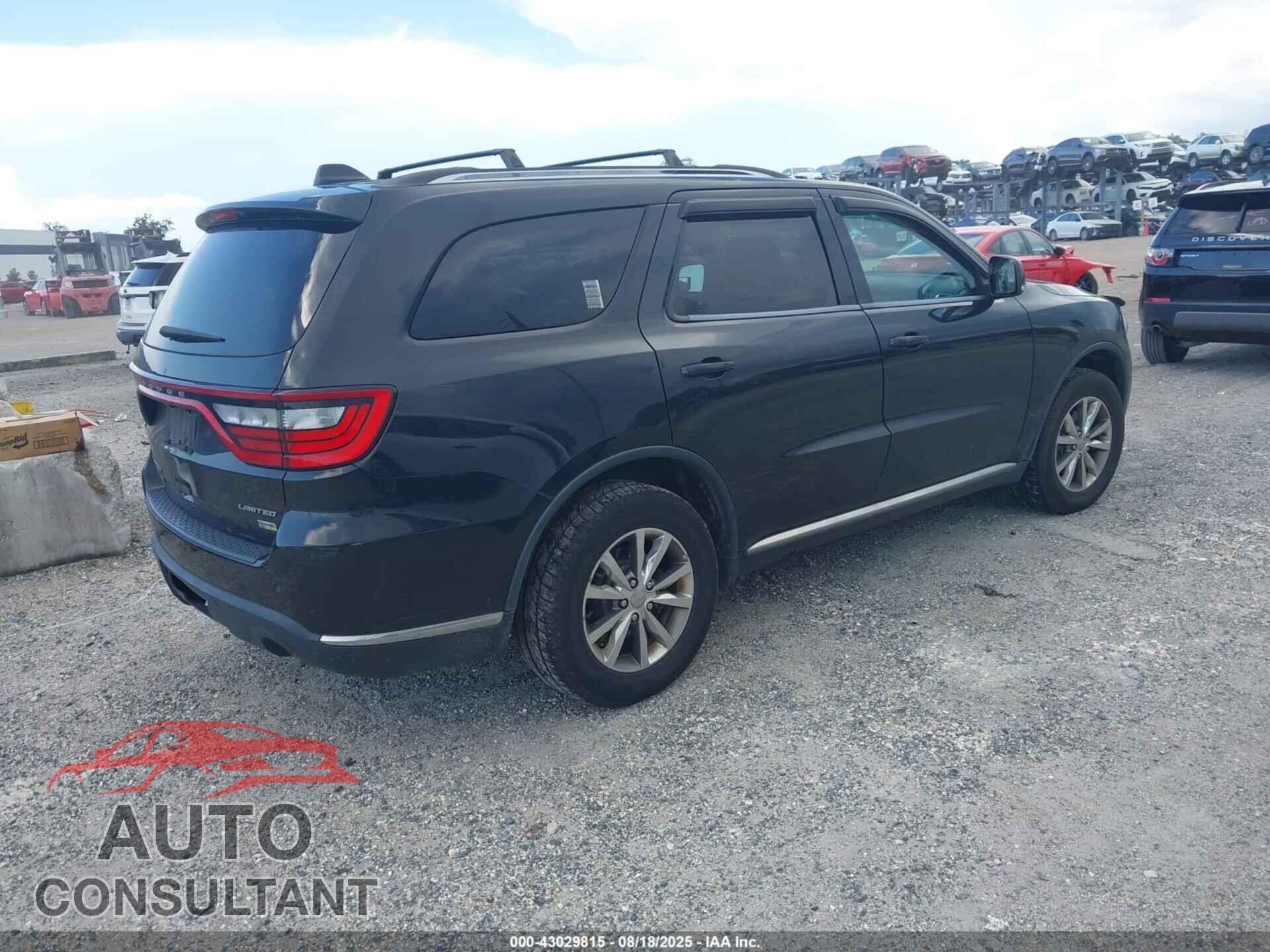 DODGE DURANGO 2015 - 1C4RDJDG0FC931372