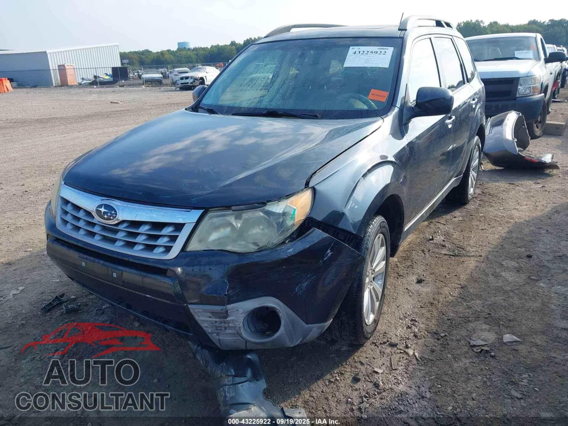 SUBARU FORESTER 2012 - JF2SHBDC0CH403405