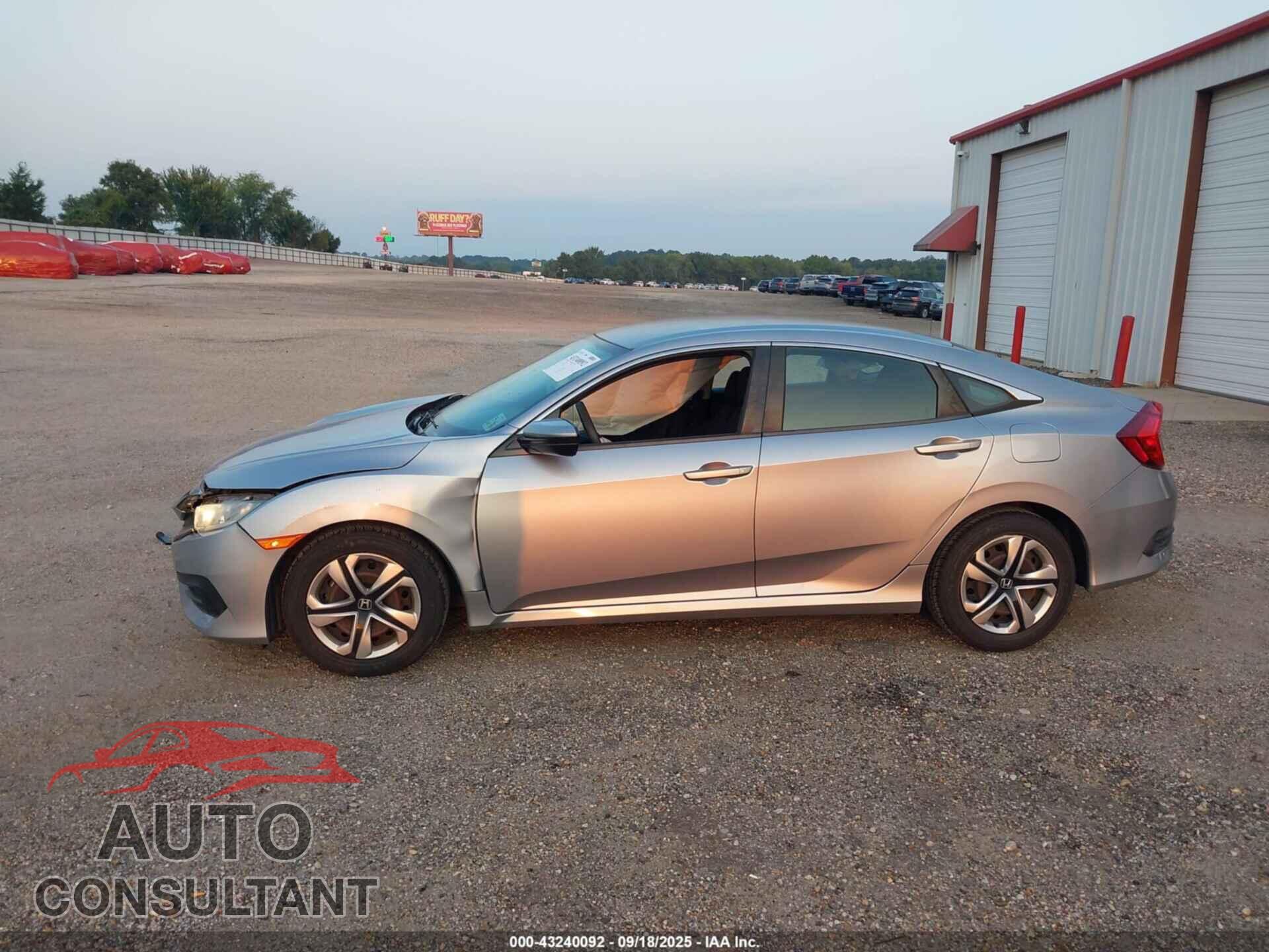HONDA CIVIC 2016 - 19XFC2F55GE036140