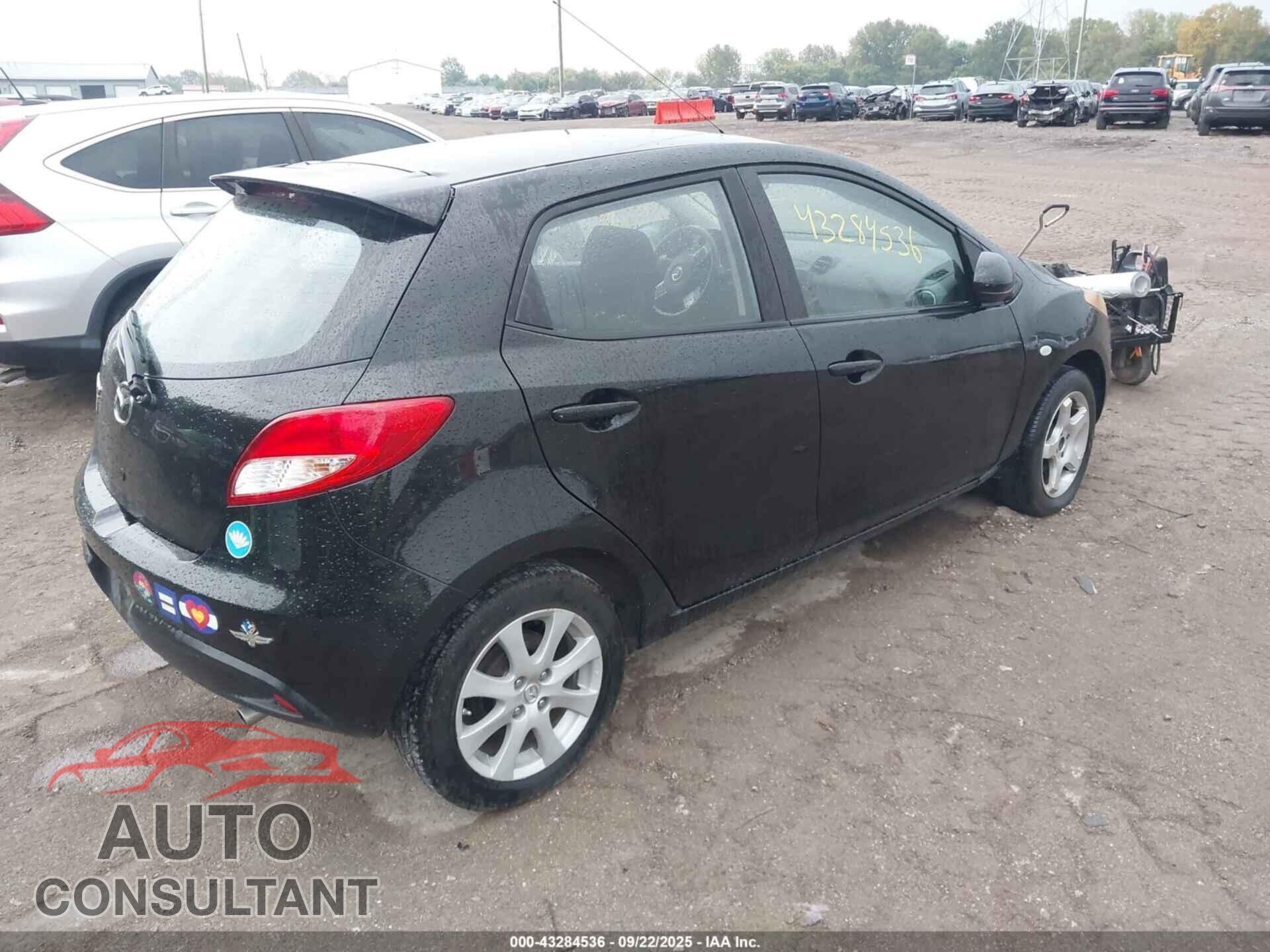 MAZDA MAZDA2 2012 - JM1DE1LY5C0134405