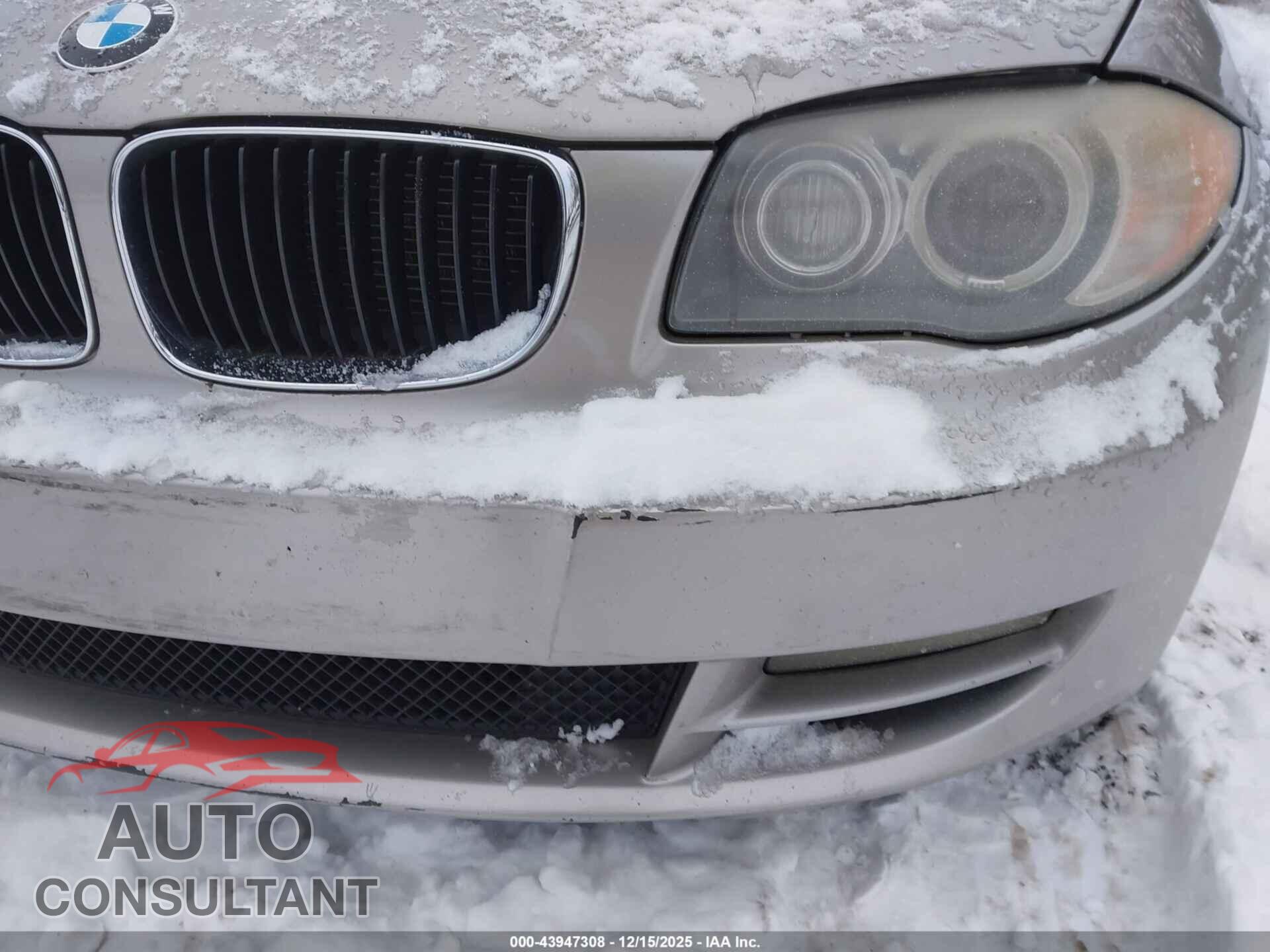 BMW 128I 2011 - WBAUN1C55BVH83371