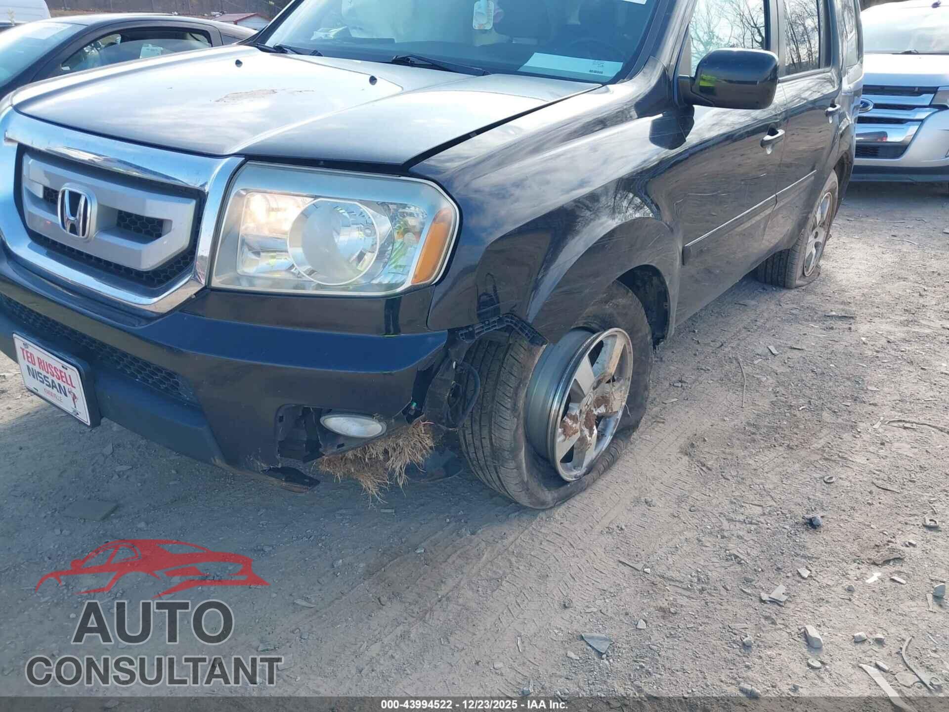 HONDA PILOT 2011 - 5FNYF4H52BB022207