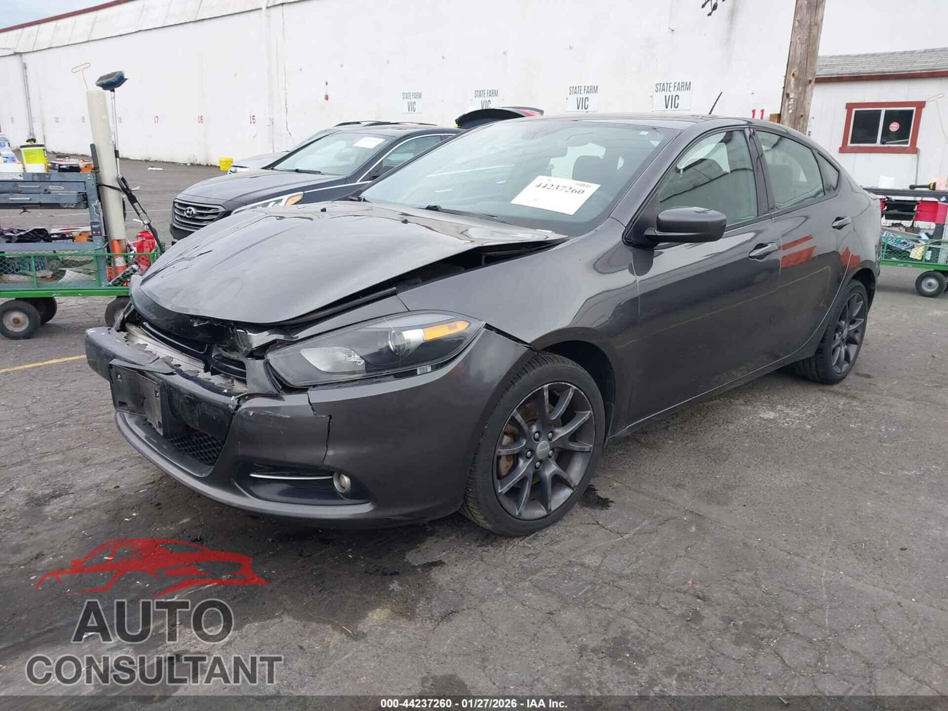 DODGE DART 2015 - 1C3CDFBB8FD434367