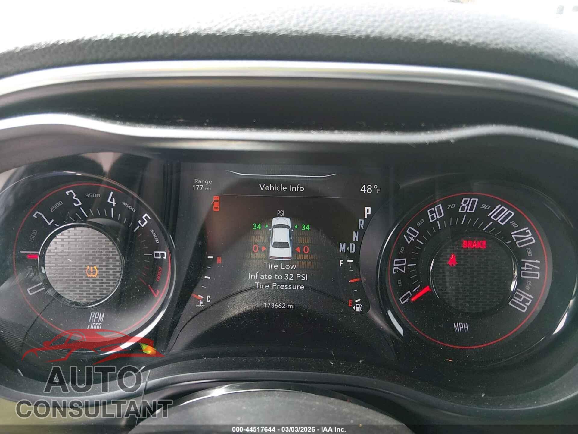 DODGE CHALLENGER 2016 - 2C3CDZAG8GH200068