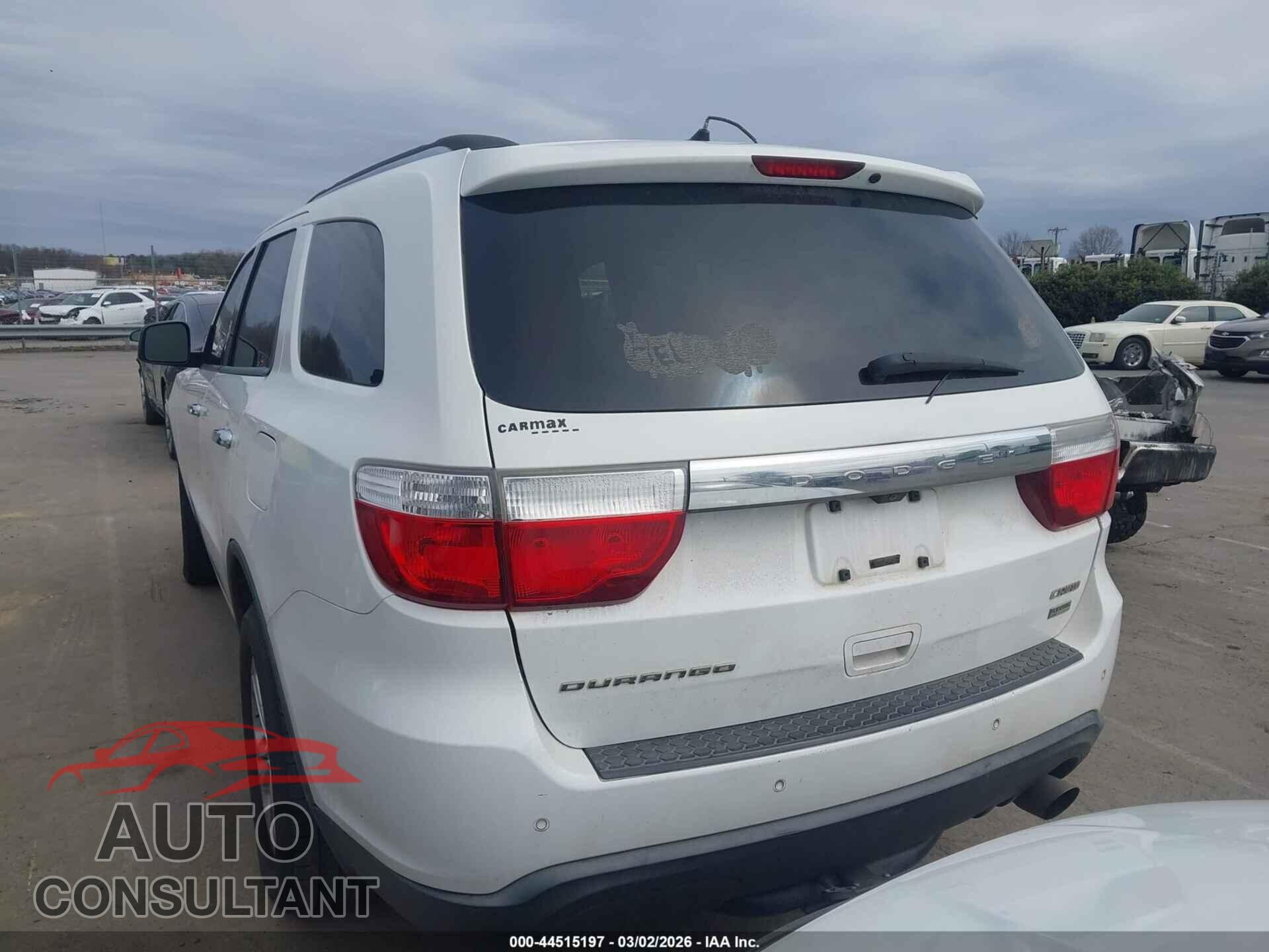 DODGE DURANGO 2013 - 1C4RDHDG9DC659409