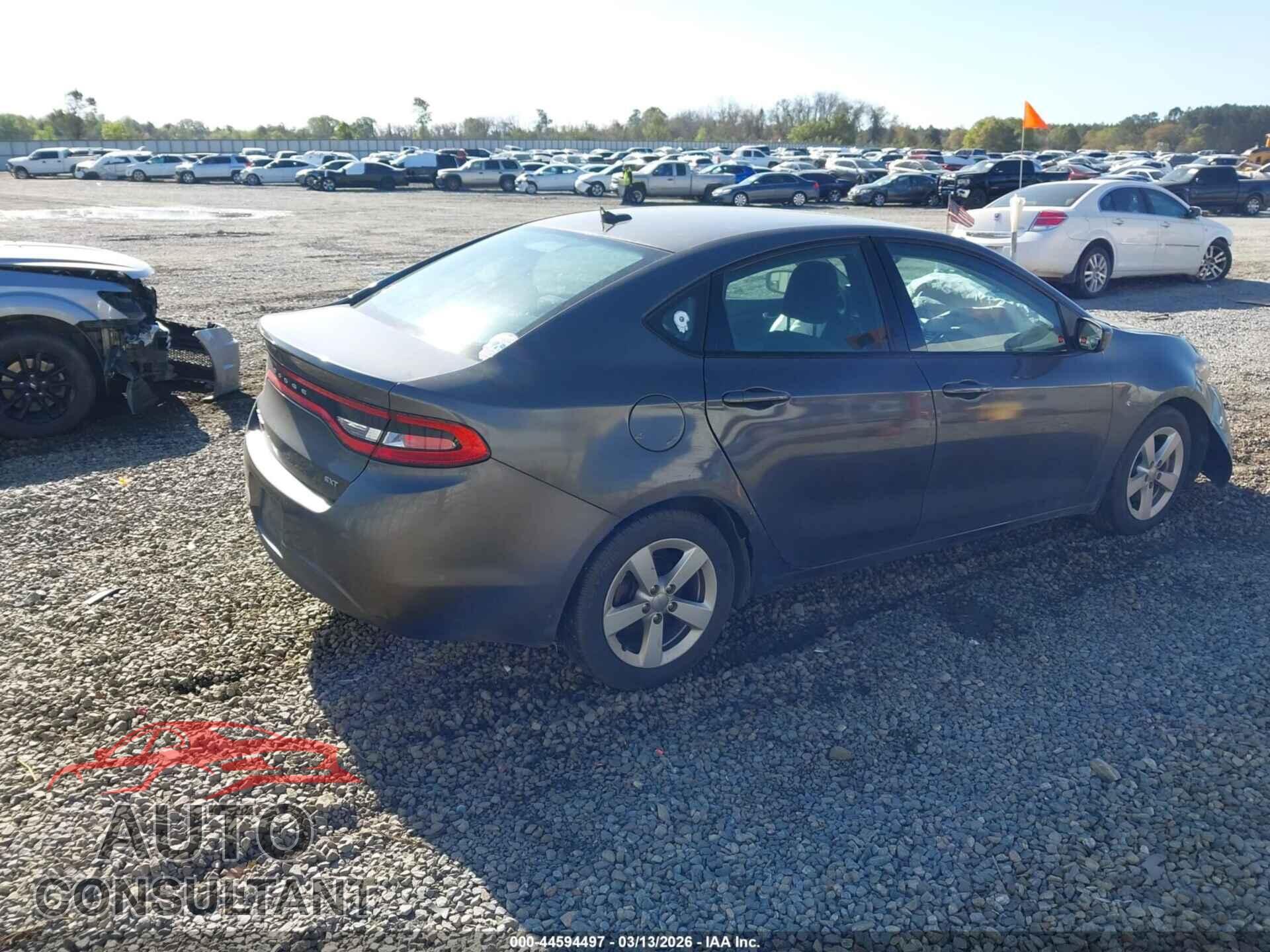 DODGE DART 2015 - 1C3CDFBB1FD307587