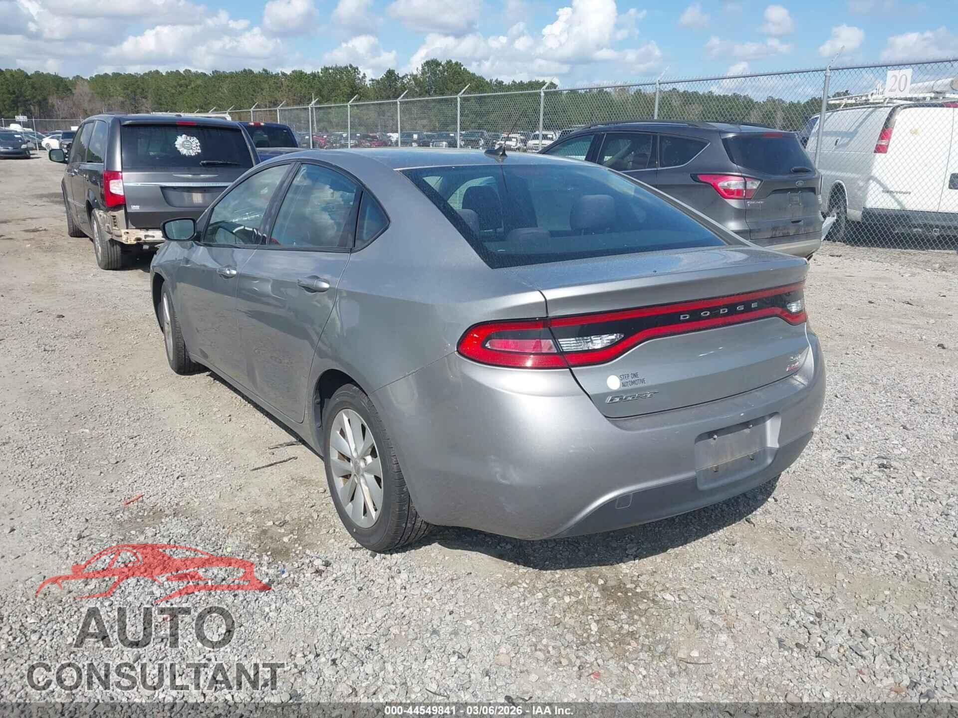 DODGE DART 2014 - 1C3CDFBB2ED894686