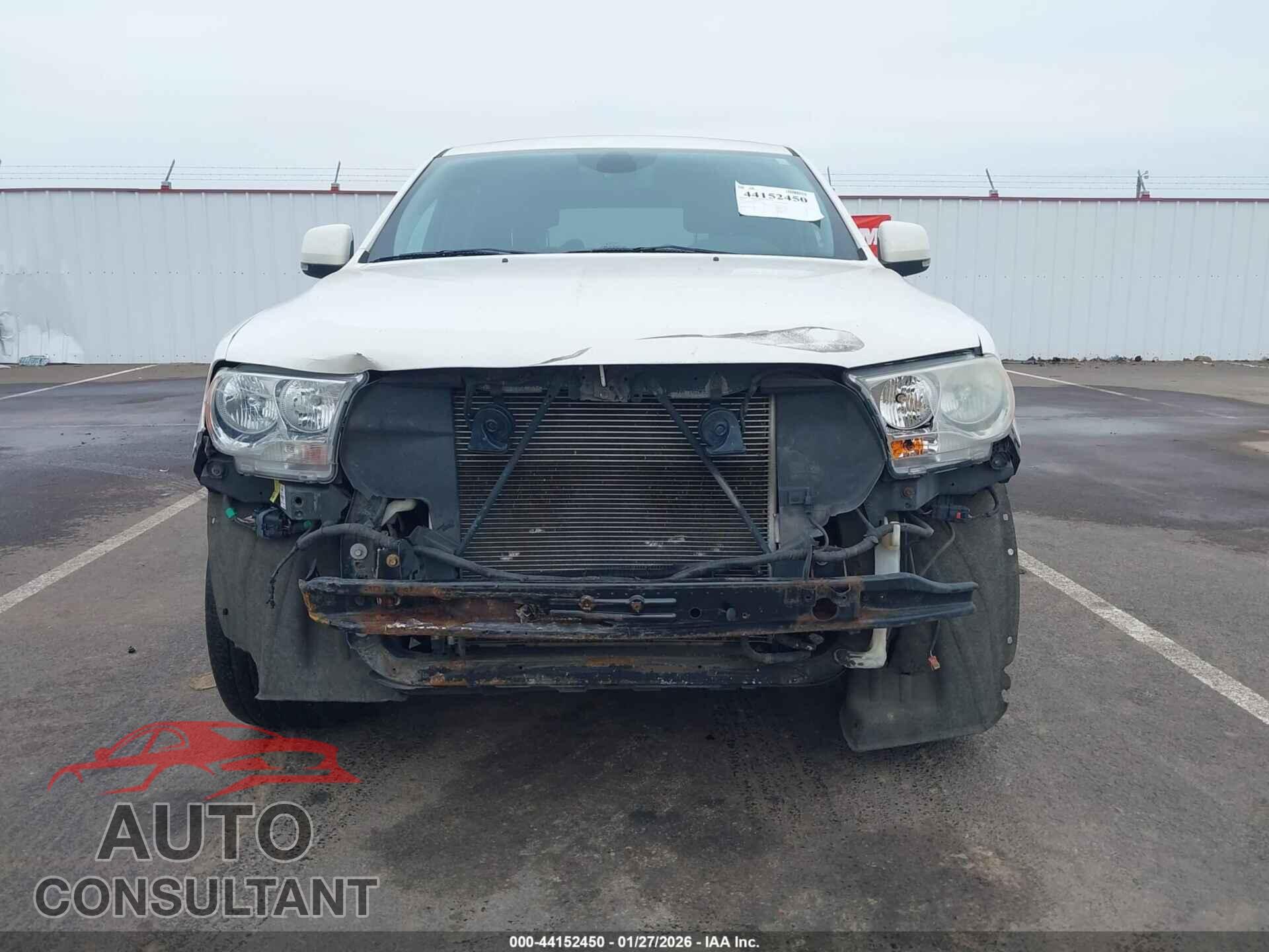 DODGE DURANGO 2012 - 1C4RDHDG4CC163111