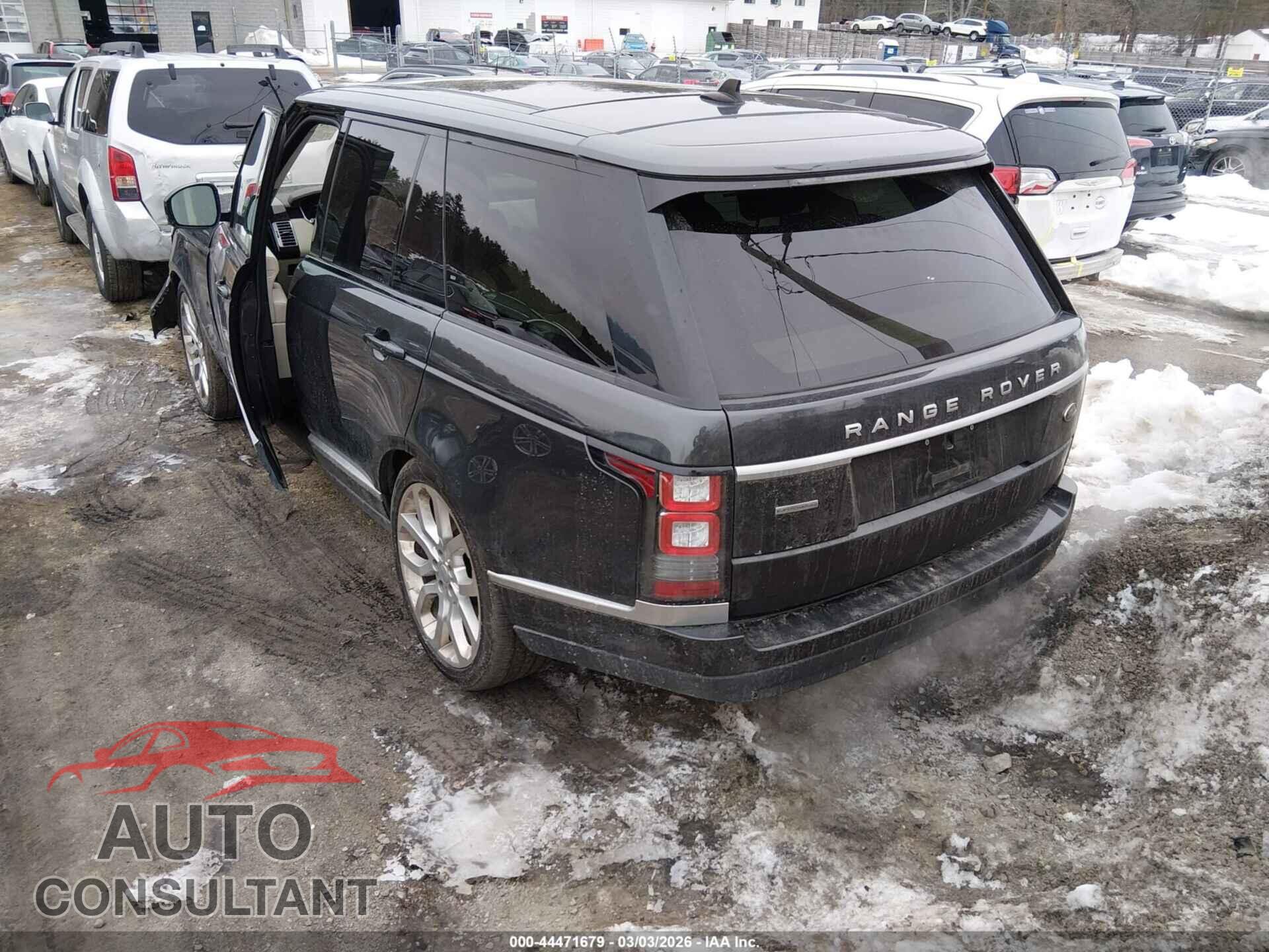 LAND ROVER RANGE ROVER 2016 - SALGS2EF0GA265547