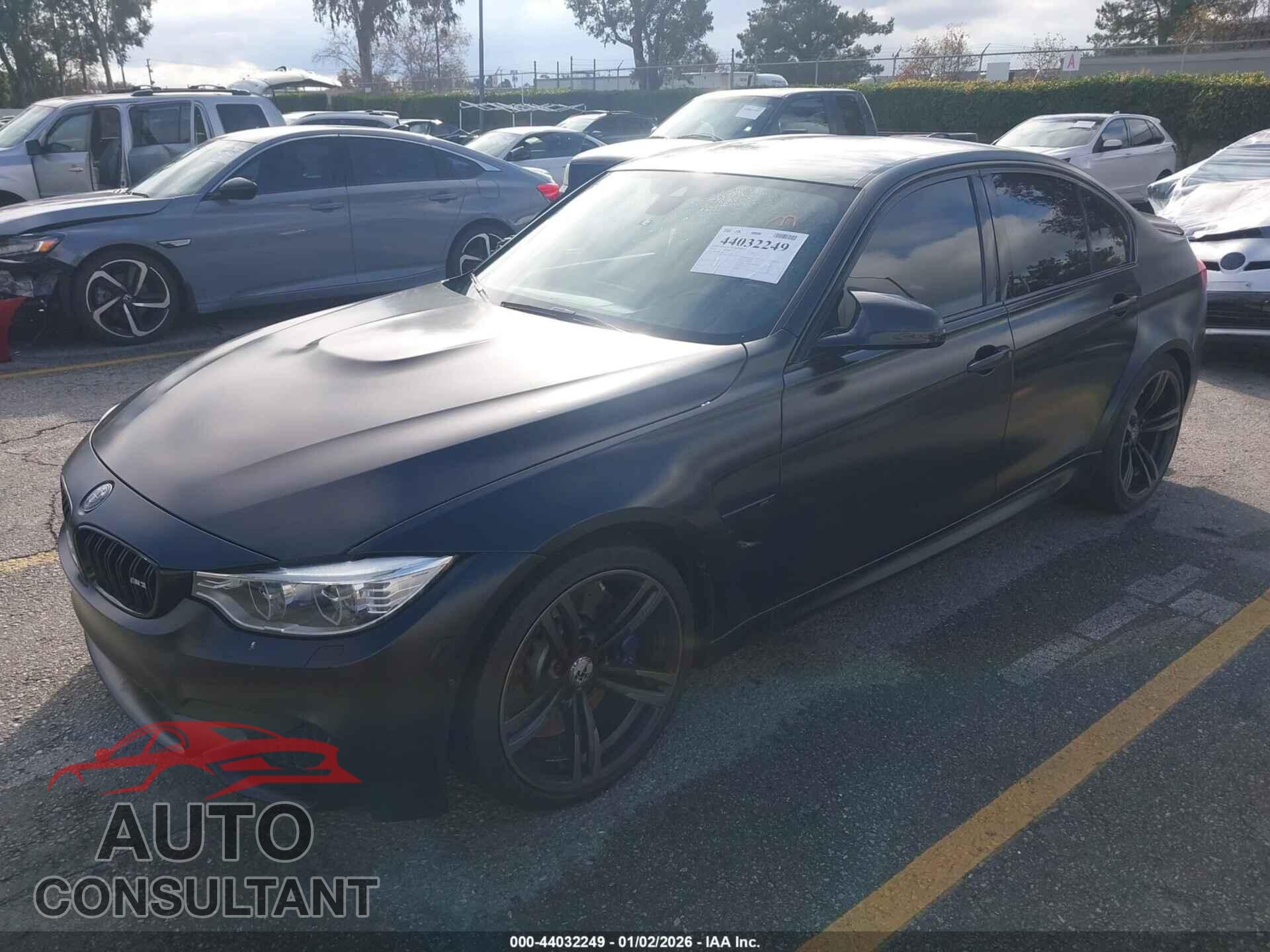 BMW M3 2016 - WBS8M9C54G5D31739