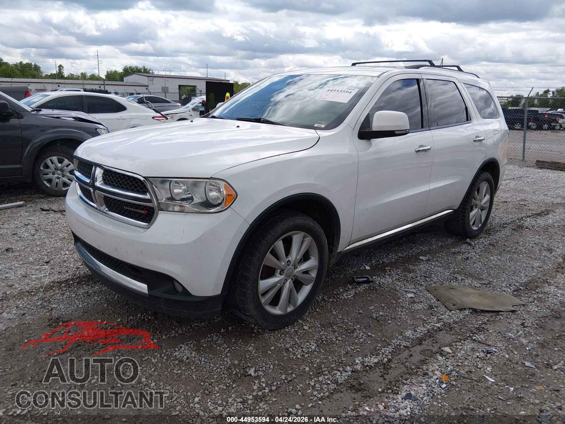 DODGE DURANGO 2013 - 1C4RDJDG7DC698507