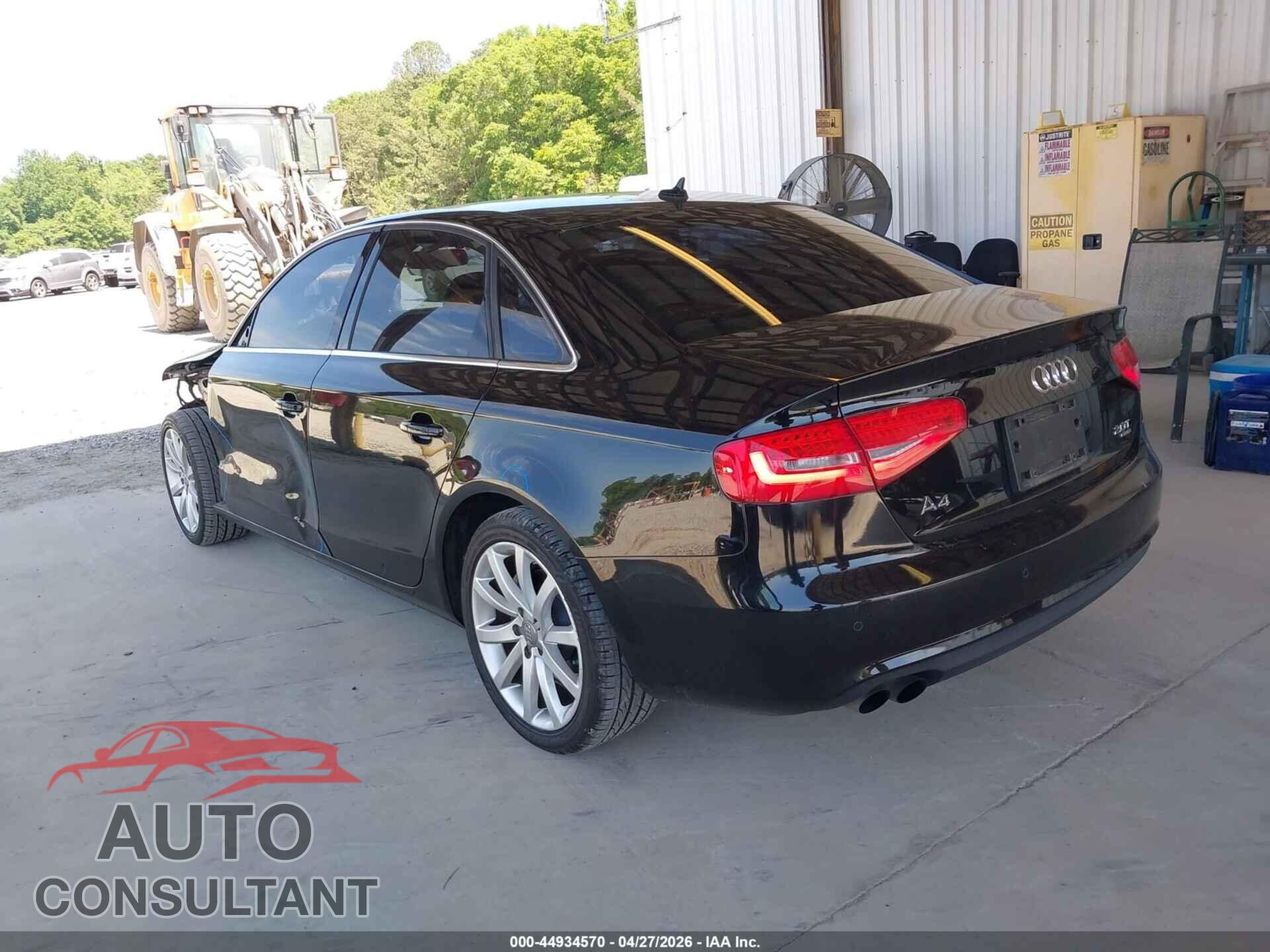 AUDI A4 2013 - WAUFFAFL3DN048808