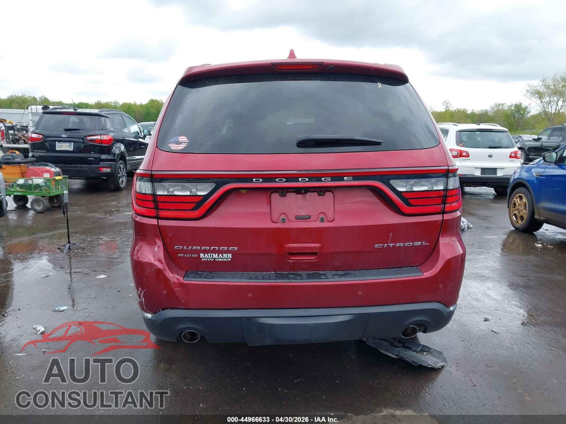 DODGE DURANGO 2015 - 1C4RDJEG3FC916380