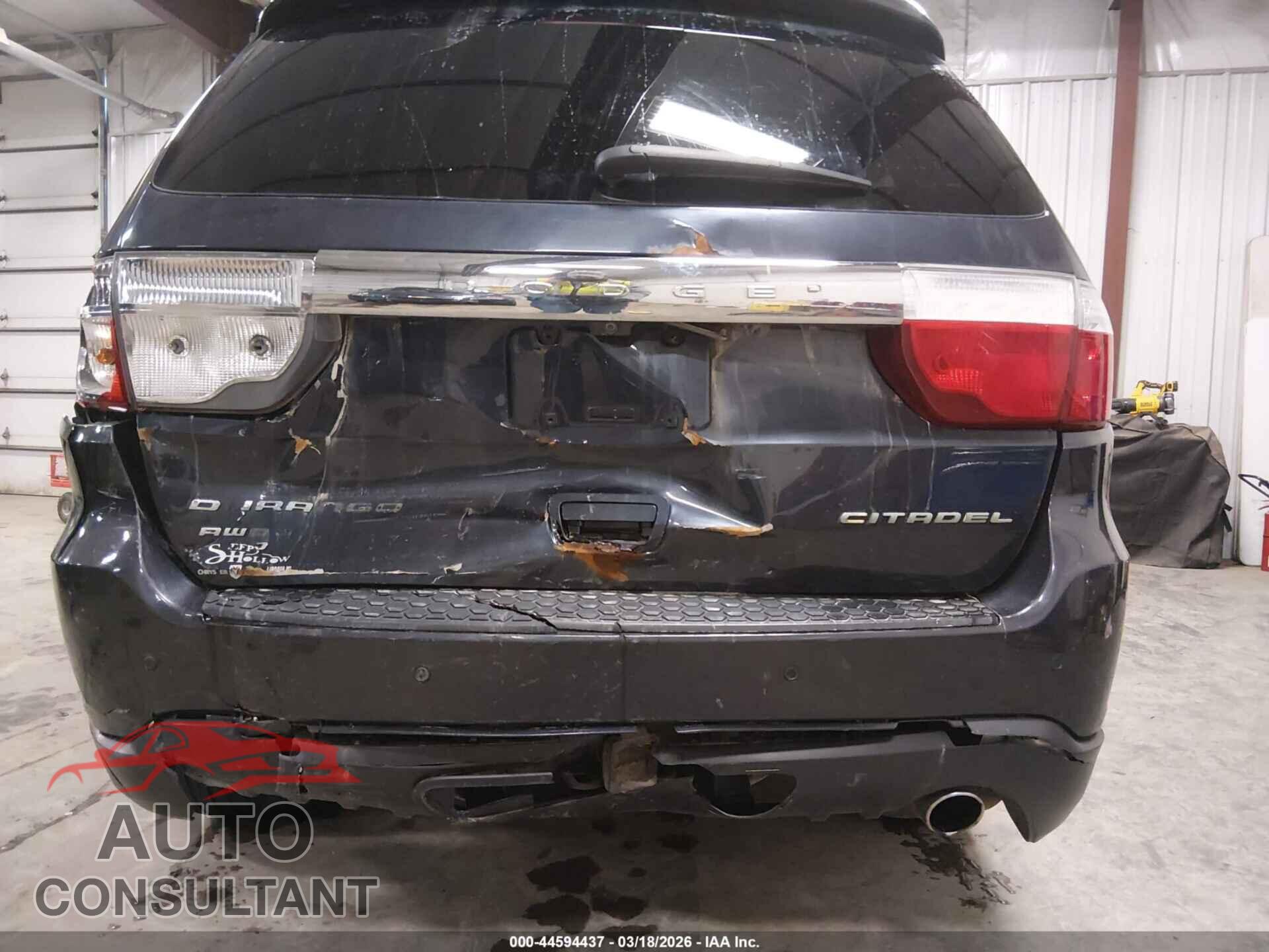 DODGE DURANGO 2013 - 1C4RDJEG4DC596516