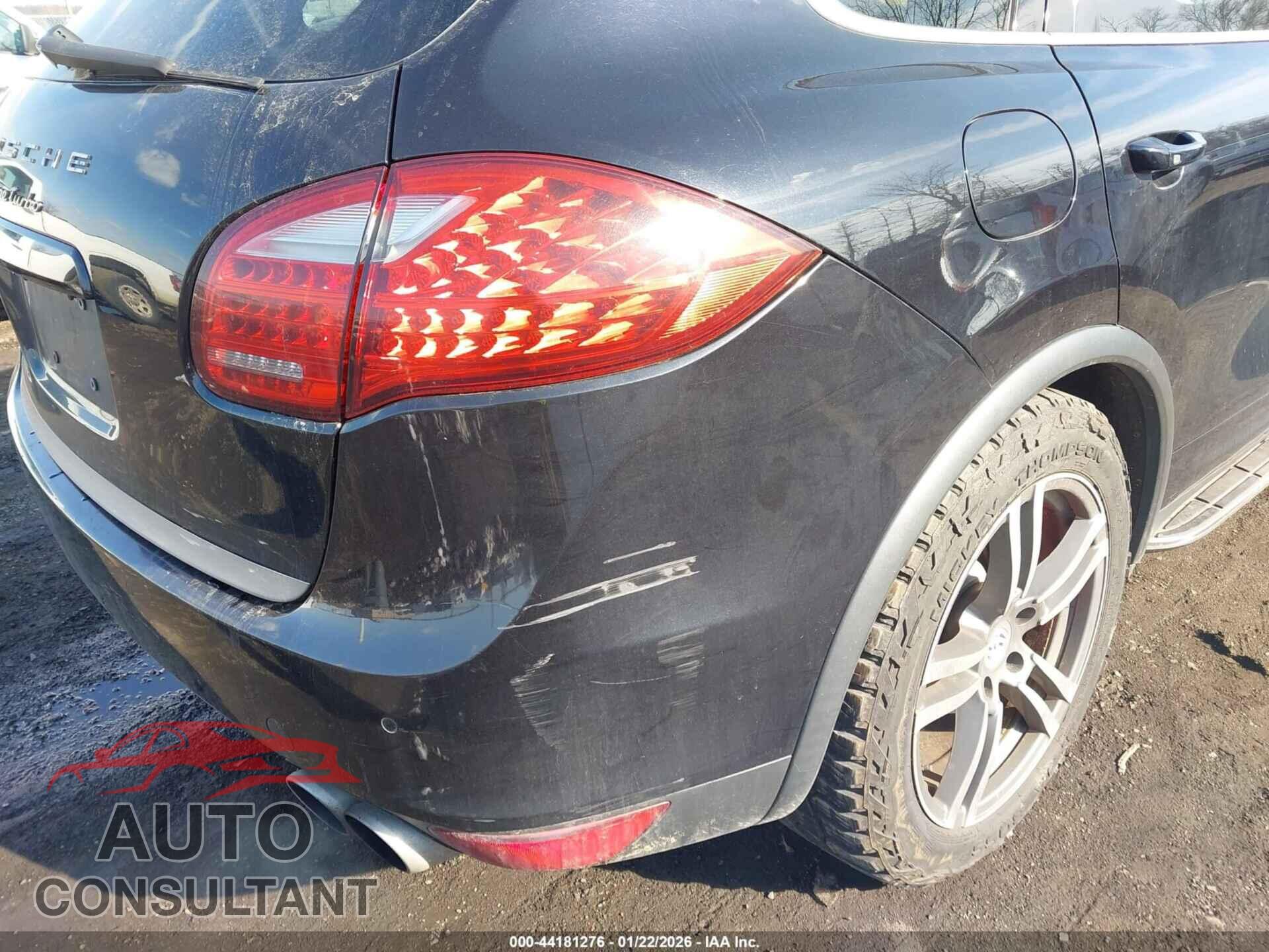PORSCHE CAYENNE 2011 - WP1AC2A20BLA84974