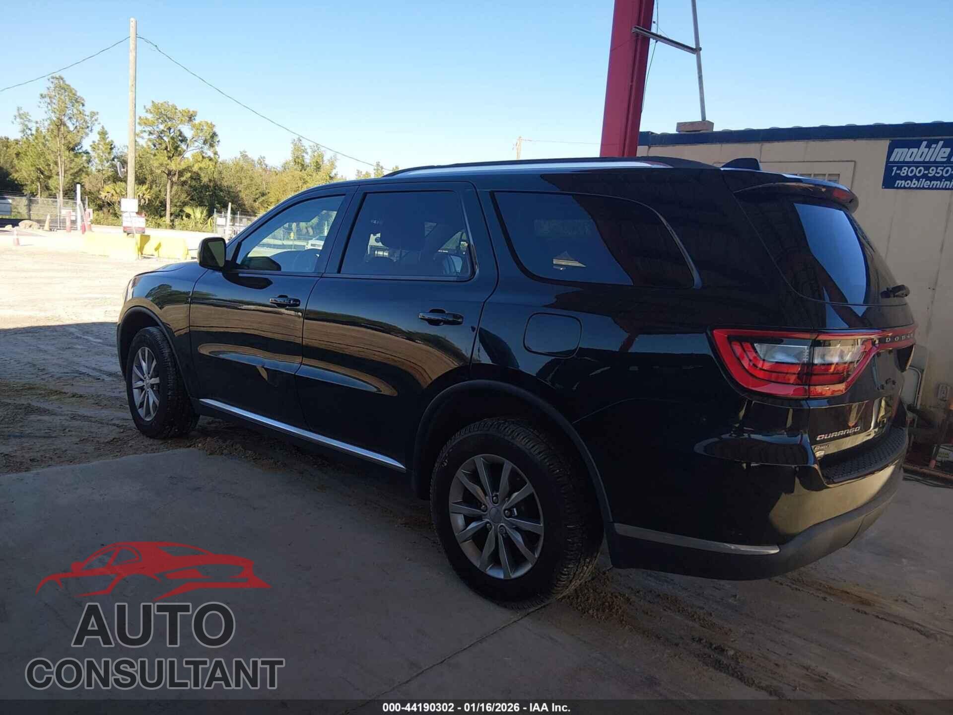 DODGE DURANGO 2017 - 1C4RDJAG1HC681048