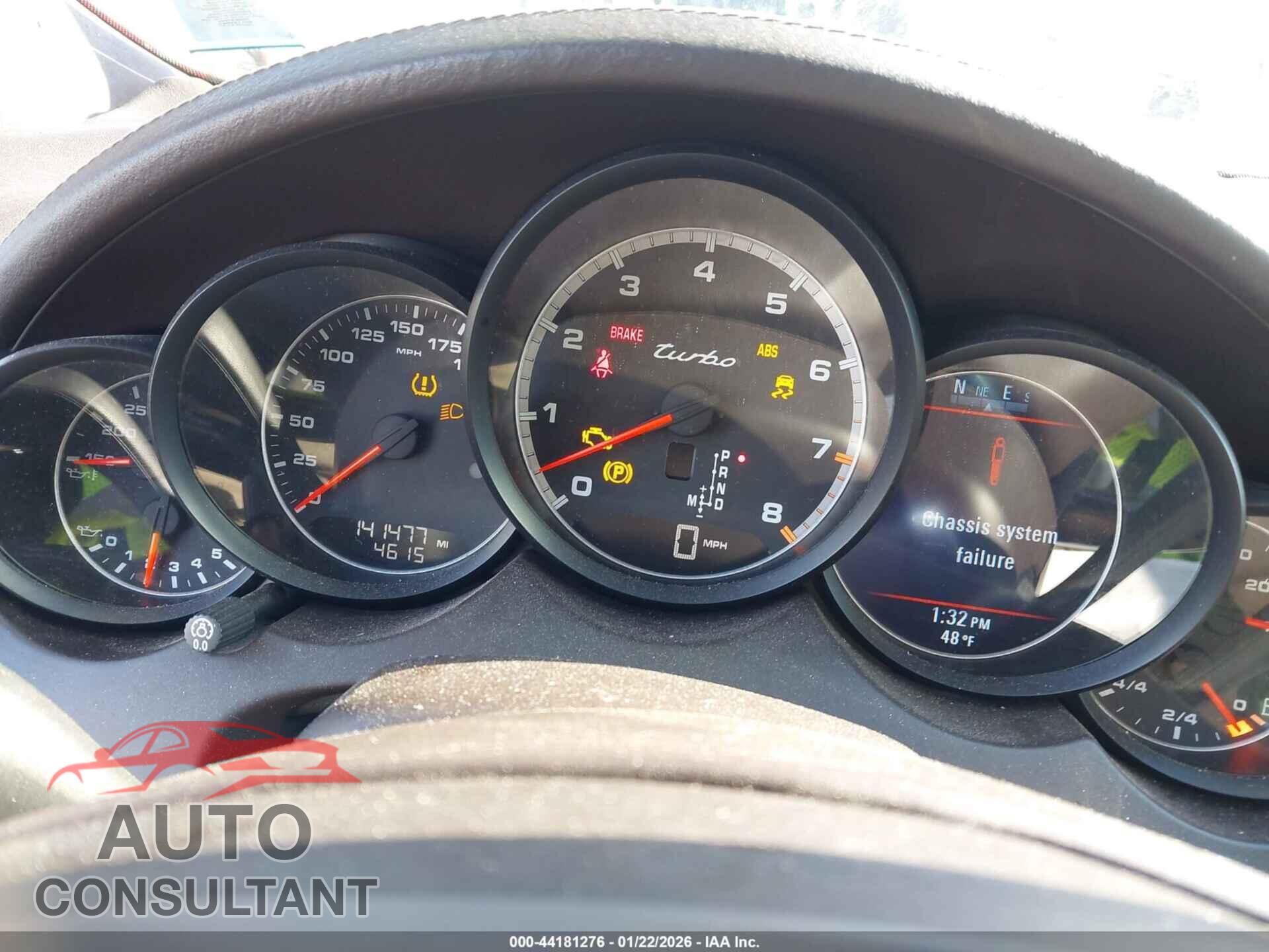 PORSCHE CAYENNE 2011 - WP1AC2A20BLA84974