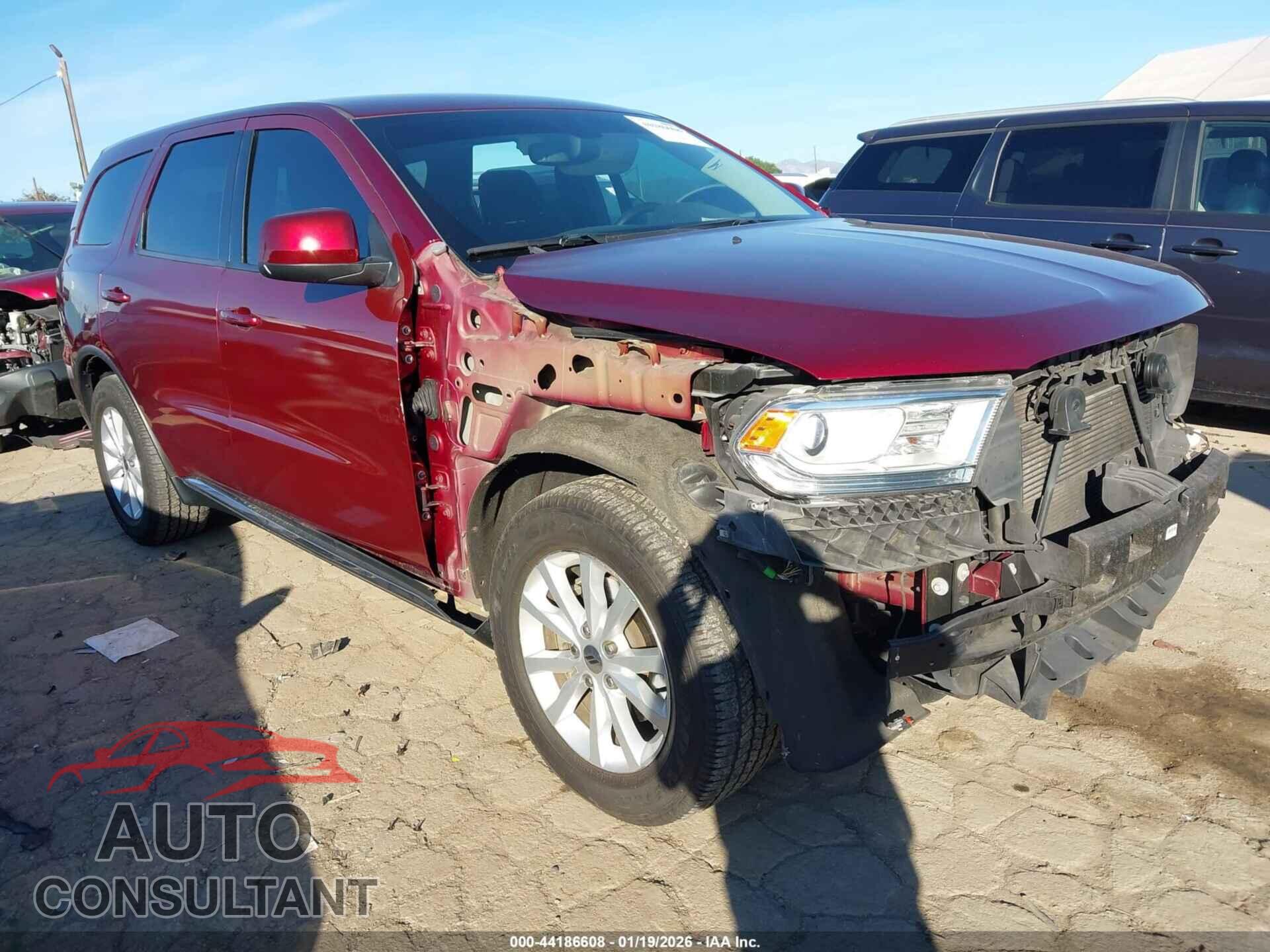 DODGE DURANGO 2019 - 1C4RDHAGXKC535263