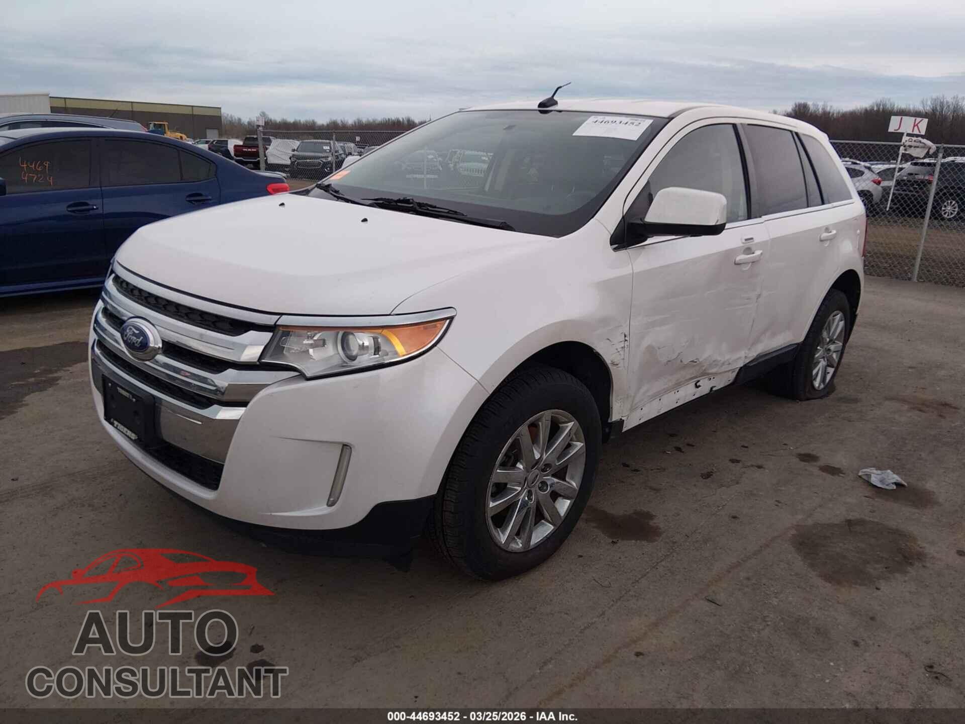 FORD EDGE 2011 - 2FMDK3KC8BBA17100