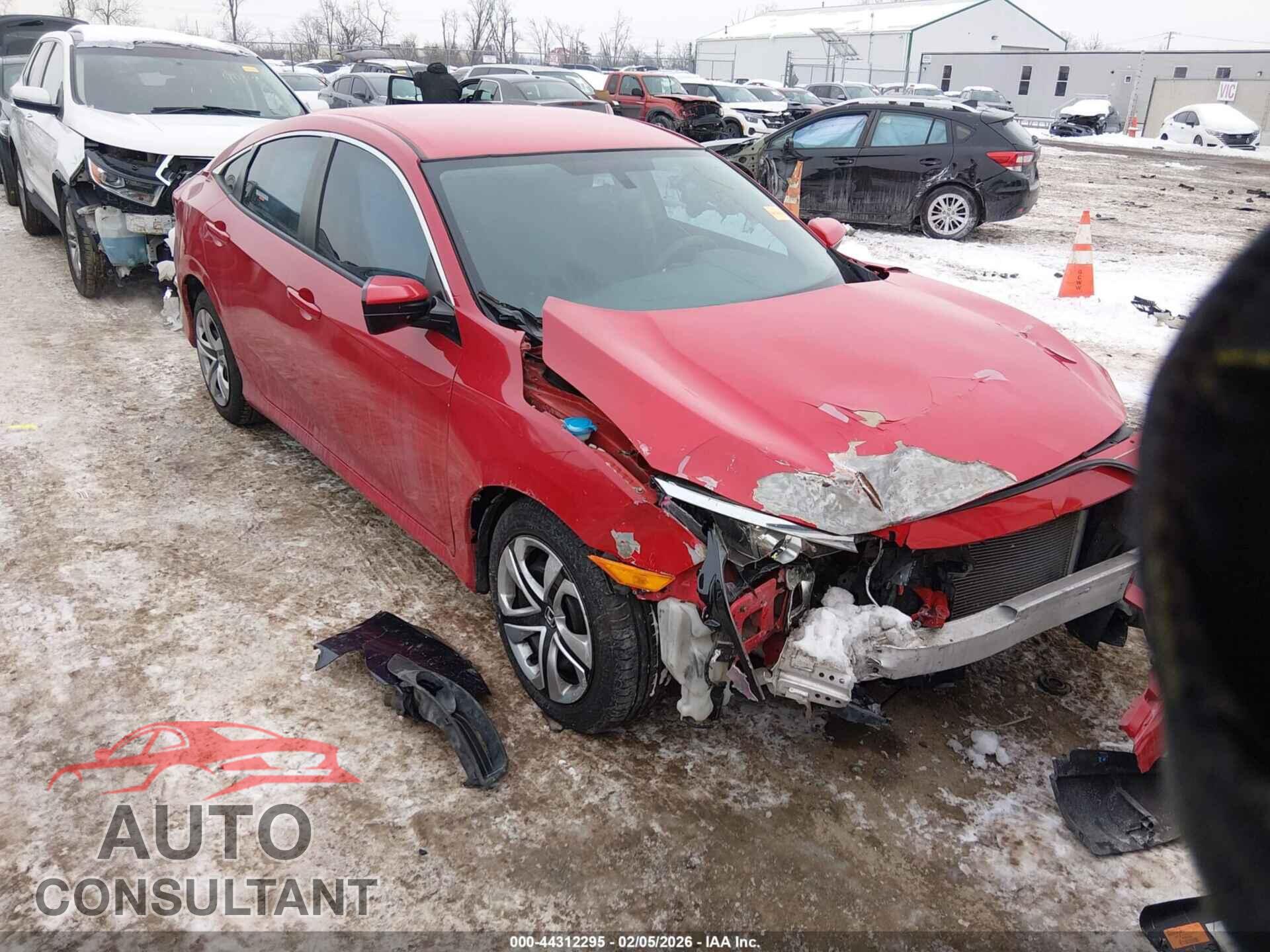 HONDA CIVIC 2017 - 2HGFC2F52HH519656