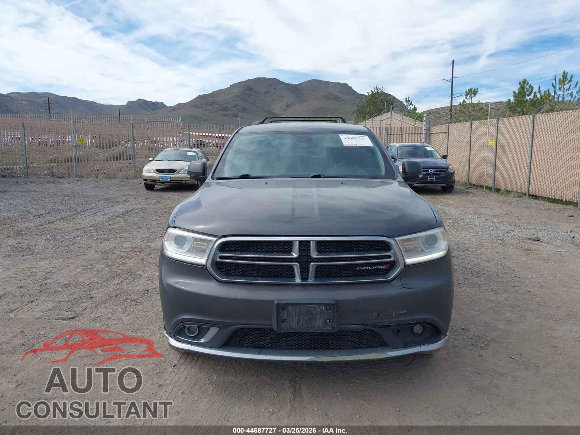 DODGE DURANGO 2016 - 1C4RDJDG2GC433319