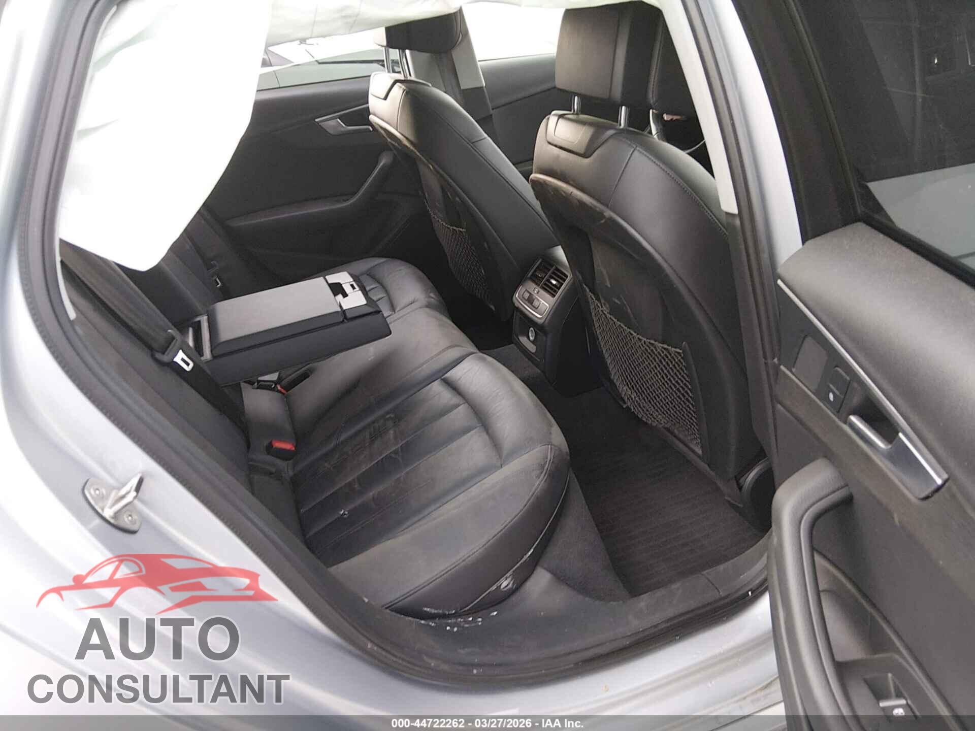 AUDI A4 2017 - WAUDNAF4XHN054047