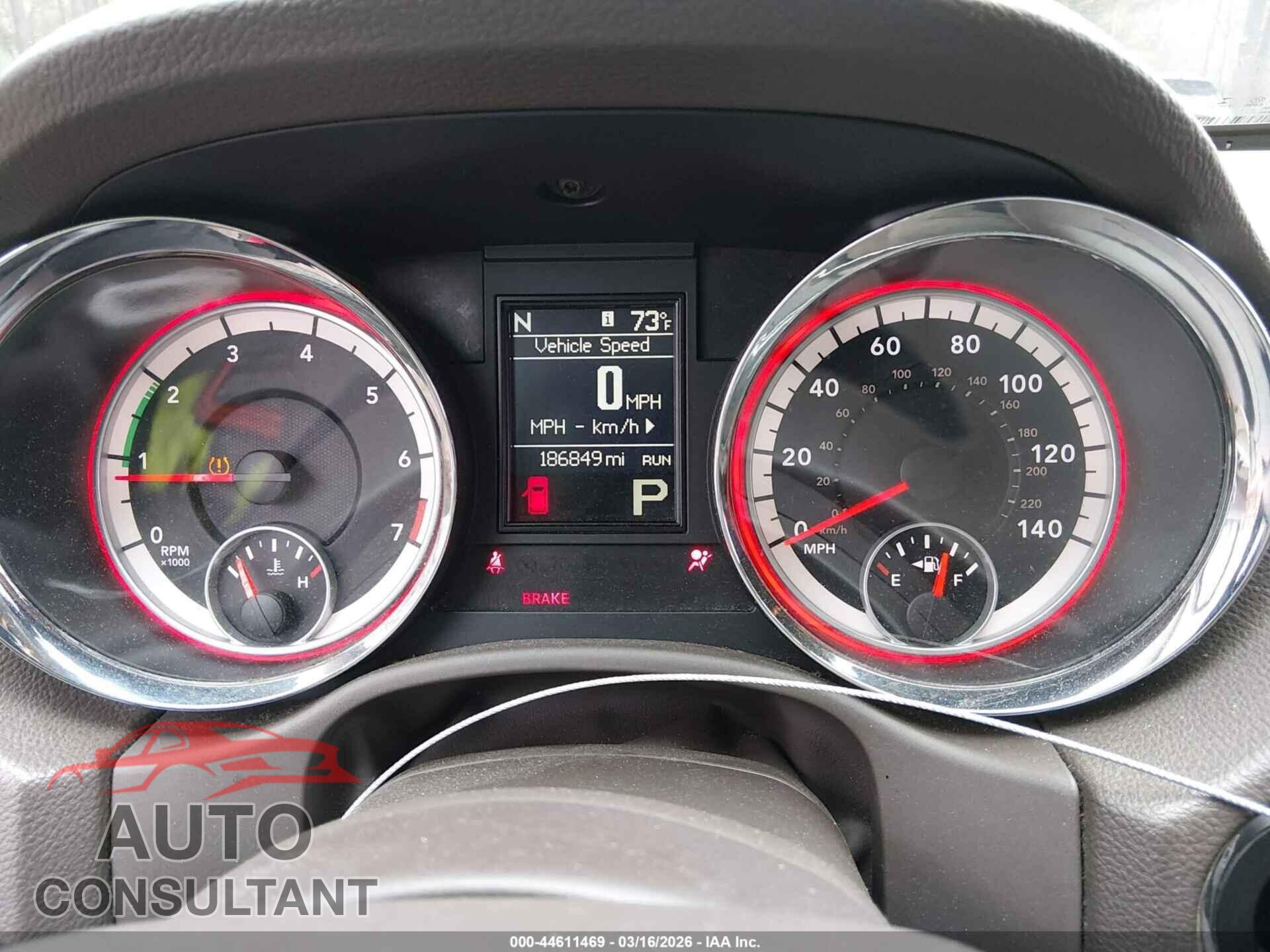 DODGE DURANGO 2013 - 1C4RDHAG5DC663249
