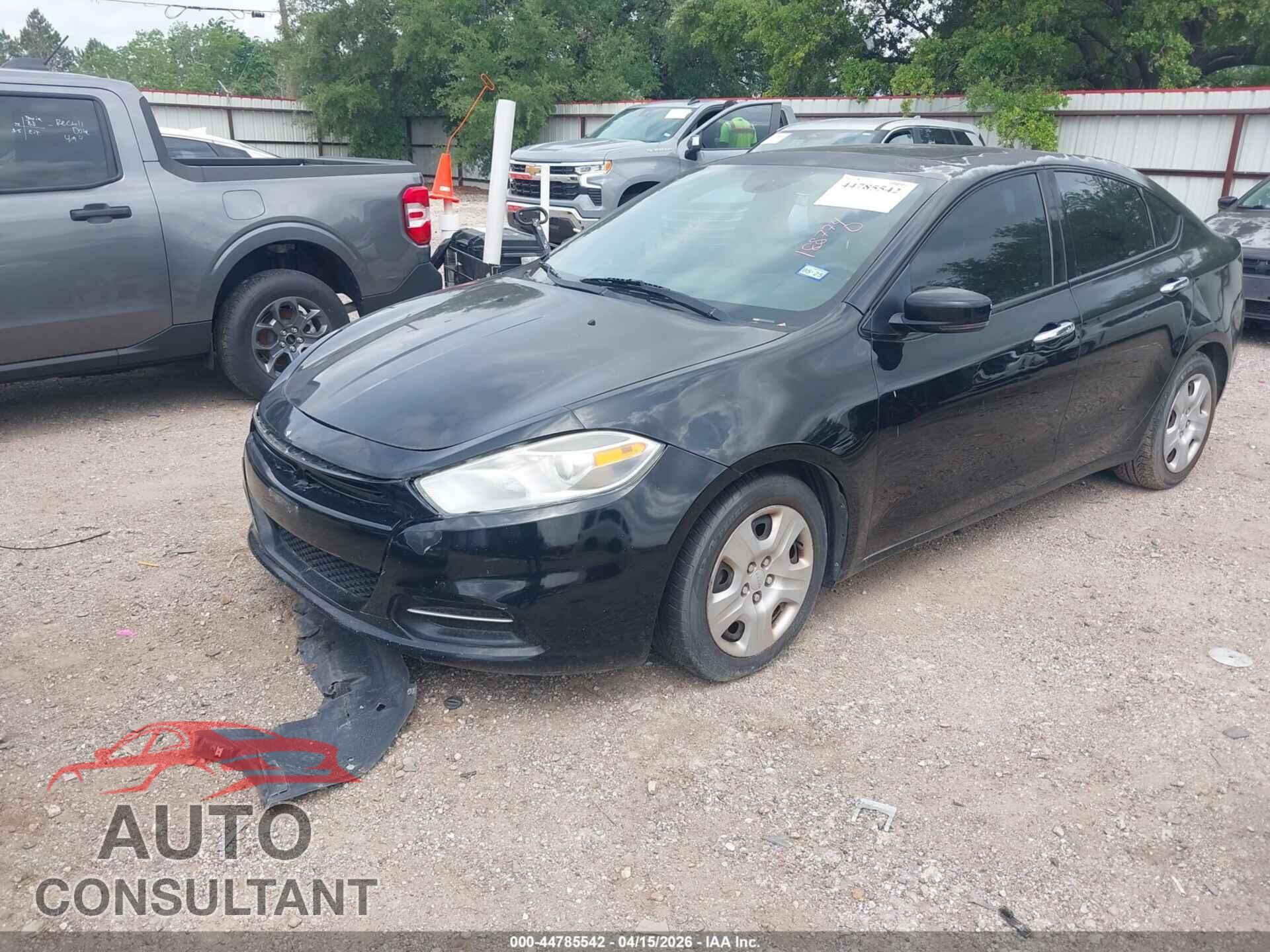 DODGE DART 2013 - 1C3CDFCA2DD188774